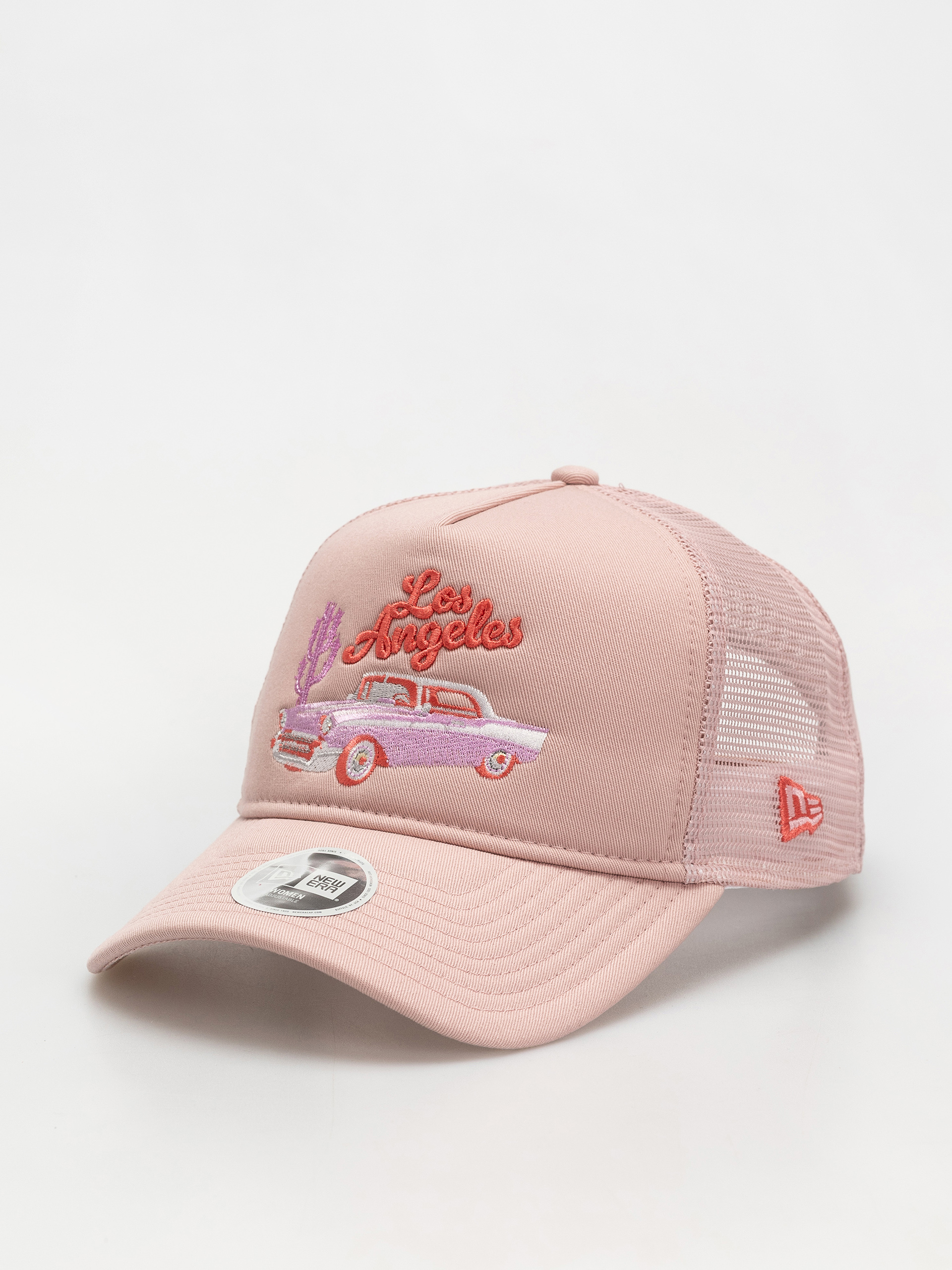 Шапка с козирка New Era Western Trucker Wmn (pink rose)