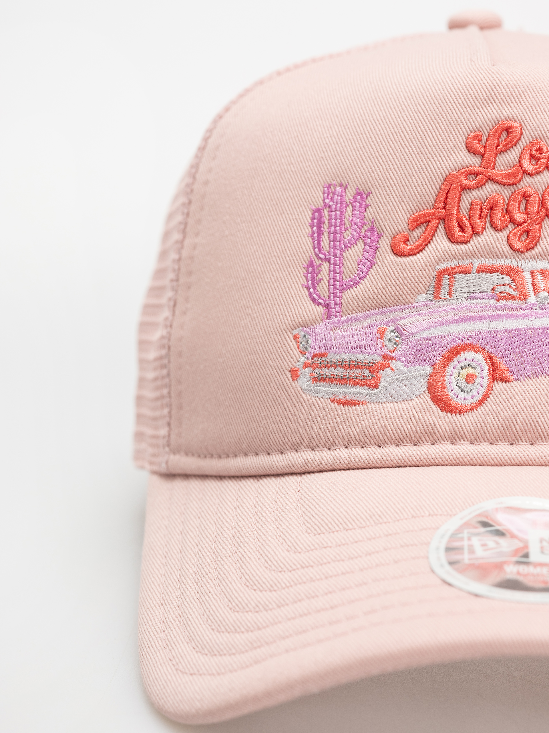 Шапка с козирка New Era Western Trucker Wmn (pink rose)