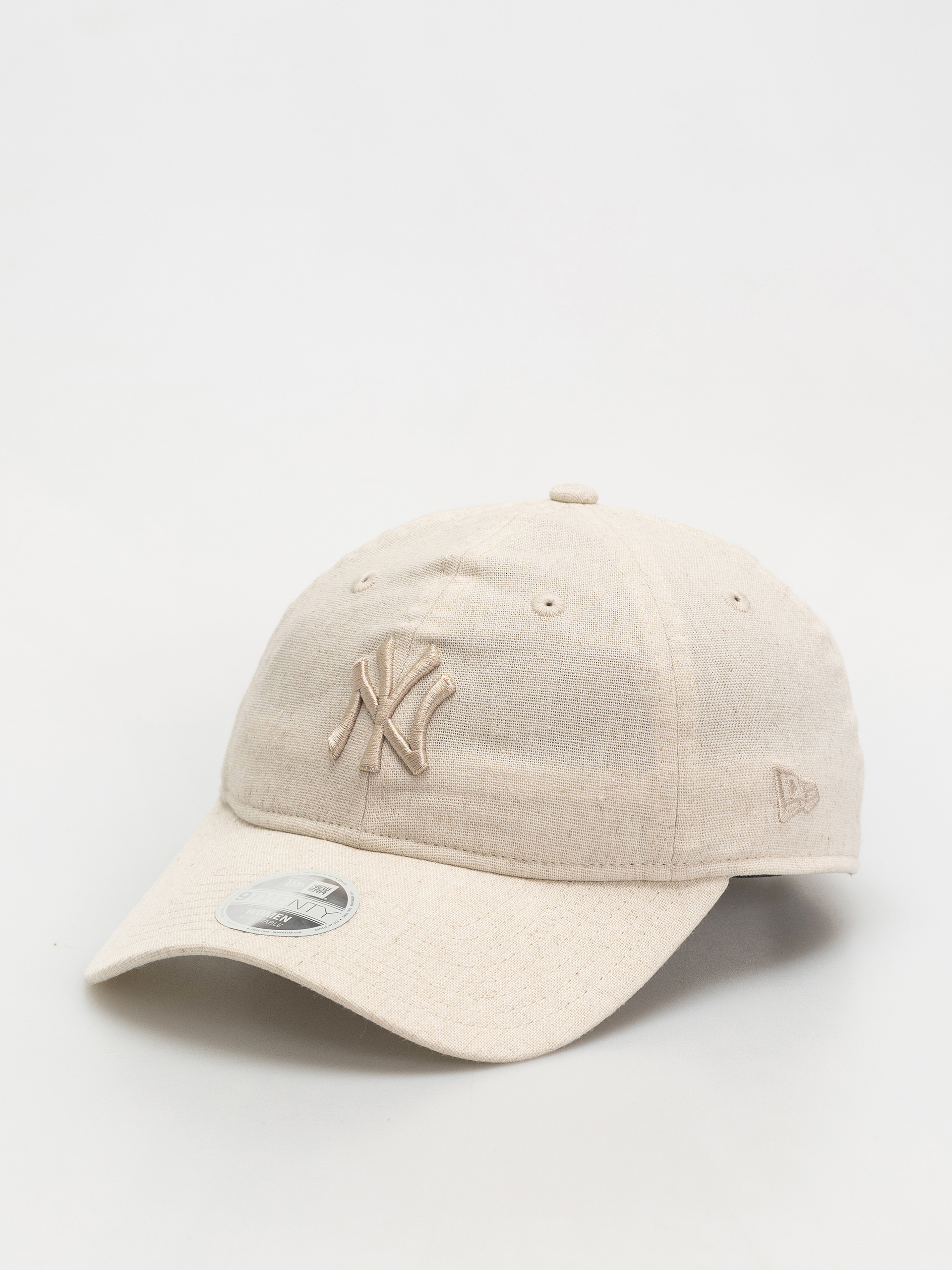 Шапка с козирка New Era Linen 9Twenty New York Yankees Wmn