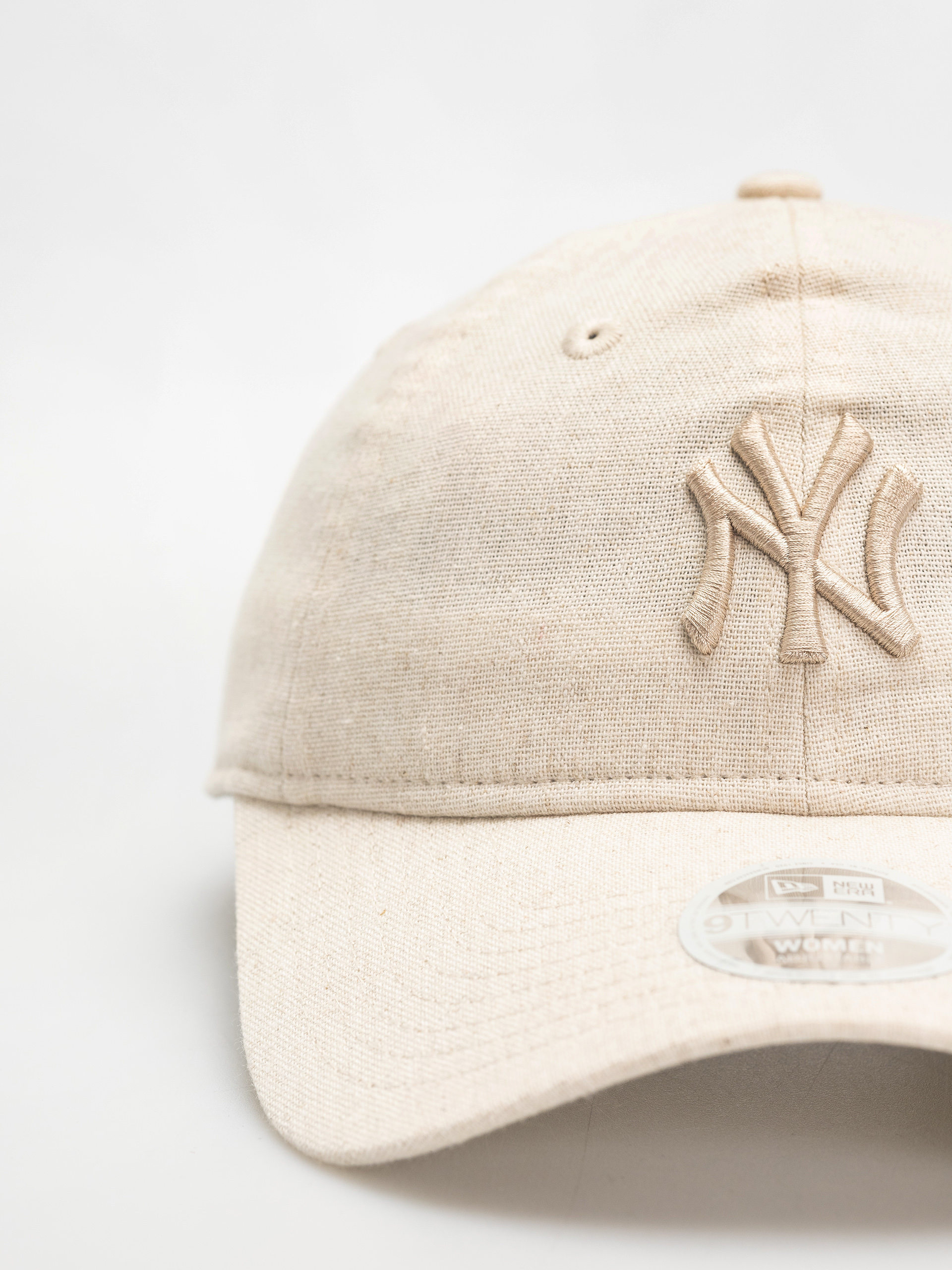 Шапка с козирка New Era Linen 9Twenty New York Yankees Wmn (beige)
