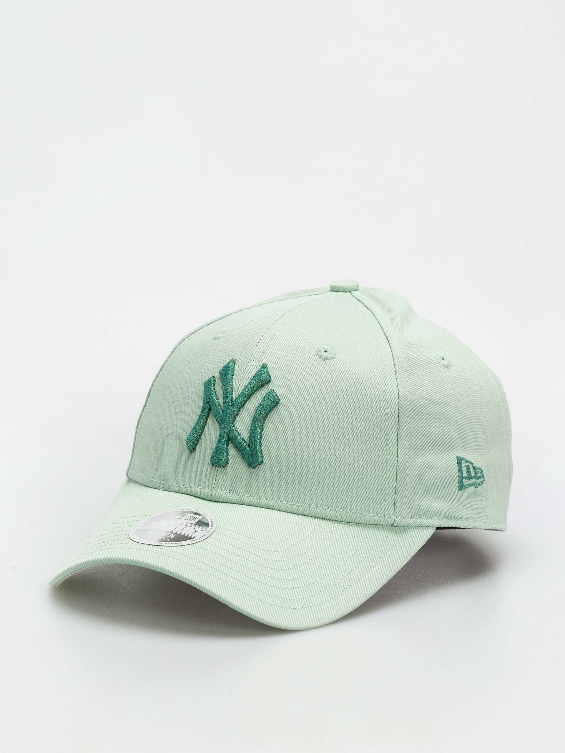 u0428u0430u043fu043au0430 u0441 u043au043eu0437u0438u0440u043au0430 New Era Metallic Logo 9Forty New York Yankees Wmn (green)