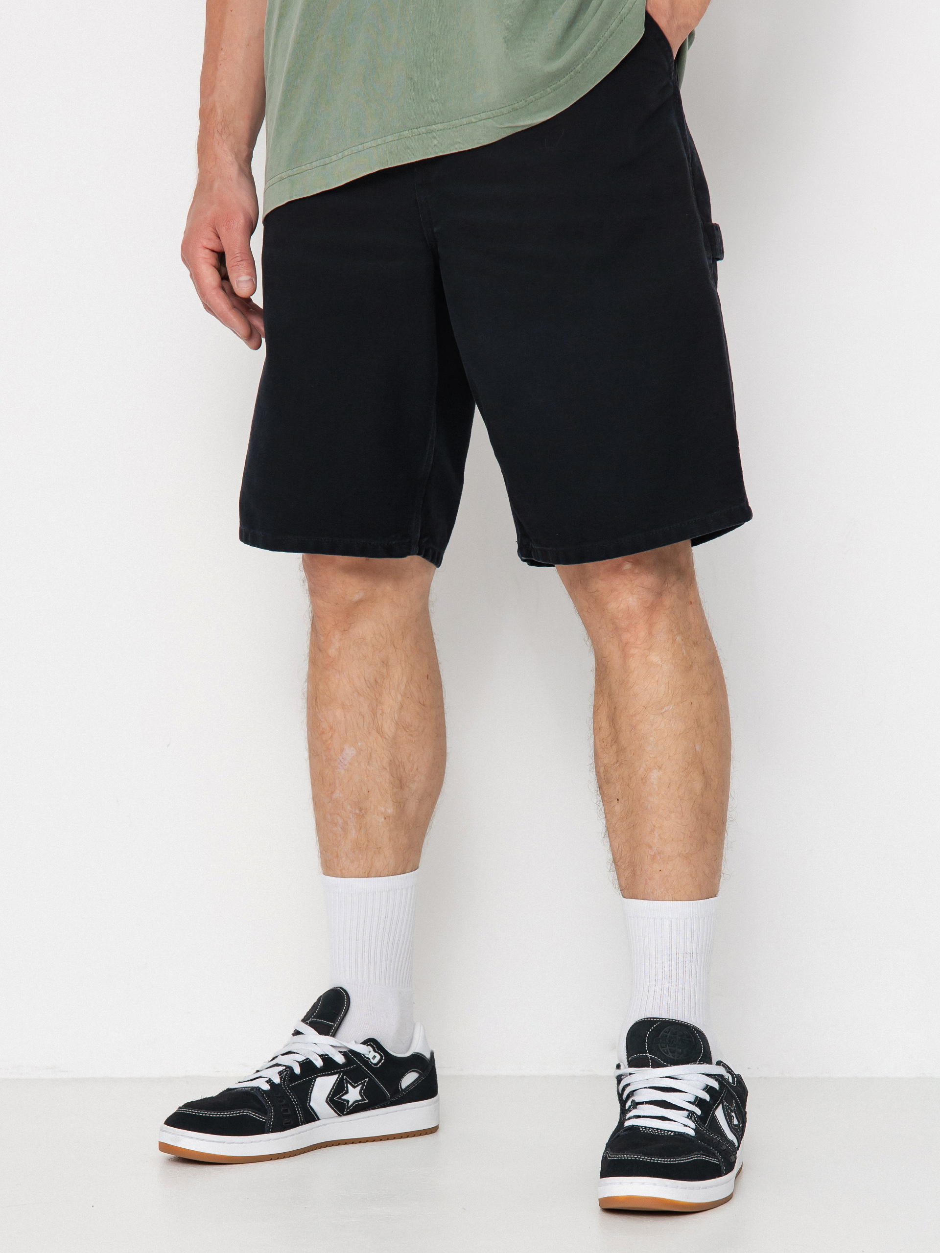 Къси панталони Carhartt WIP Single Knee (black)
