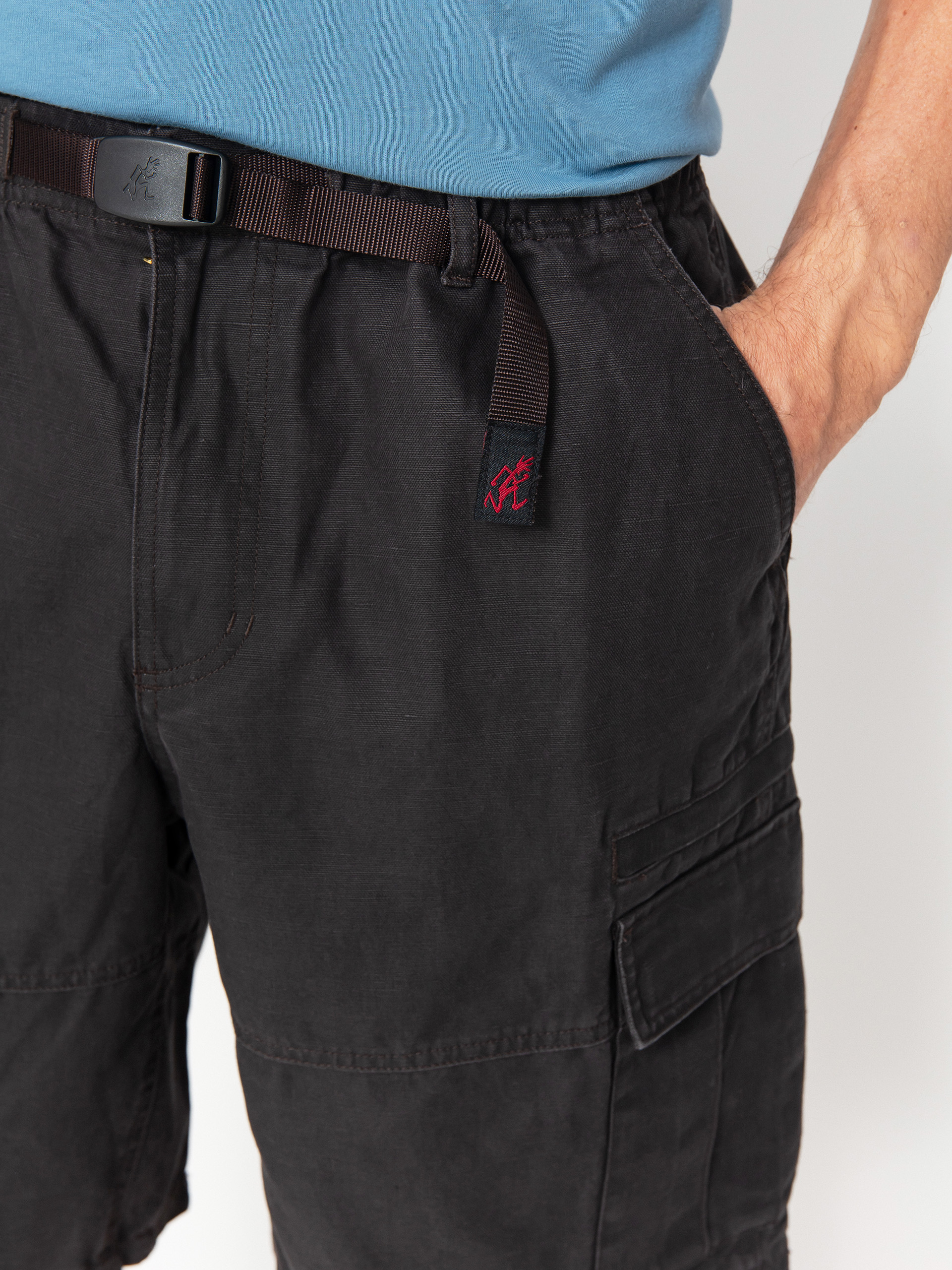 Къси панталони Gramicci Canvas Outback (deep brown)