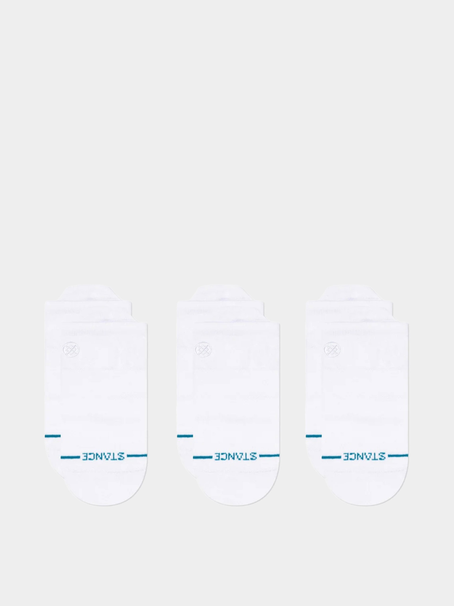 Чорапи Stance Icon Low Tab 3 Pack (white)