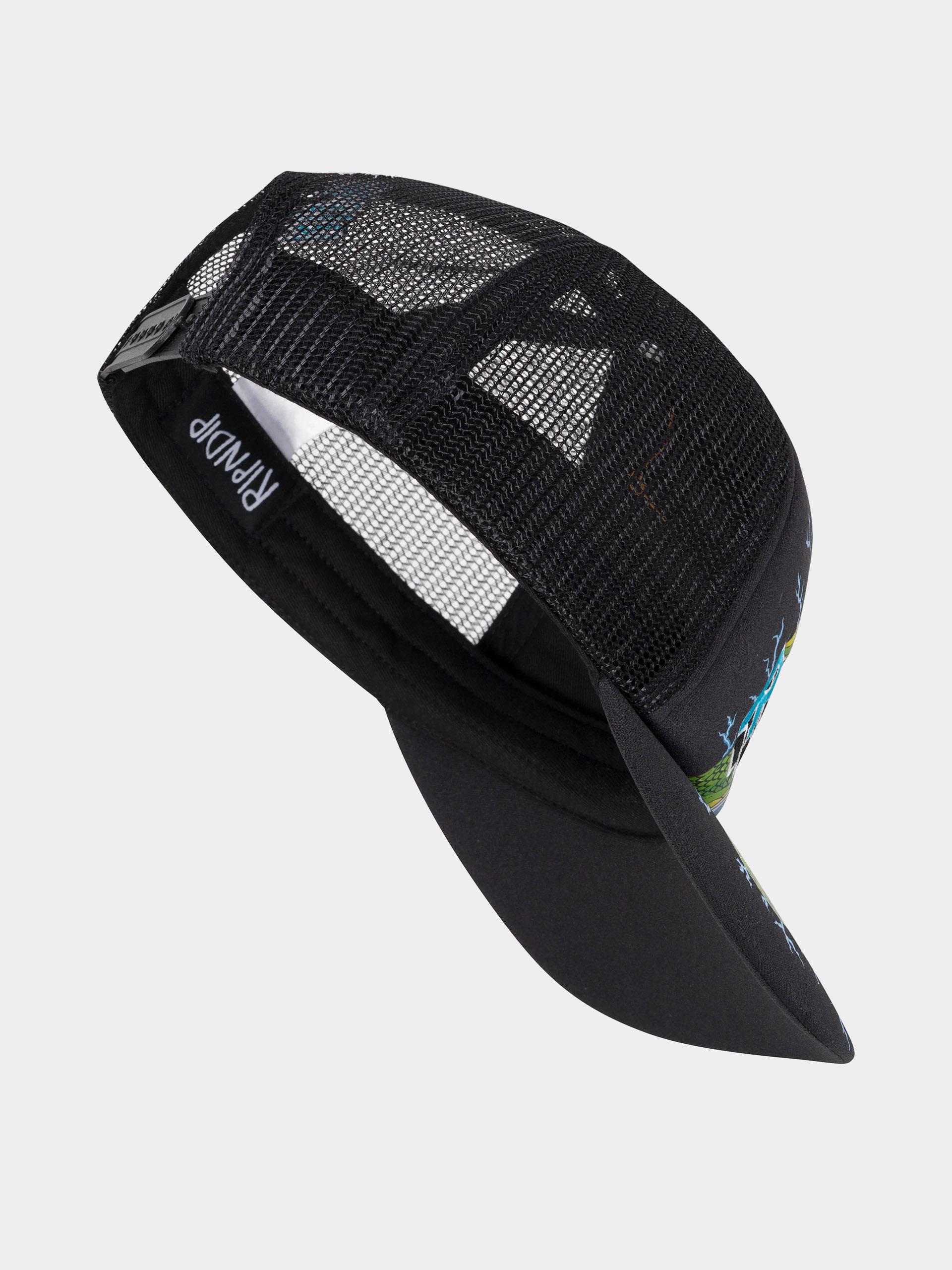 Шапка с козирка RipNDip Skull And Bones Trucker (black)