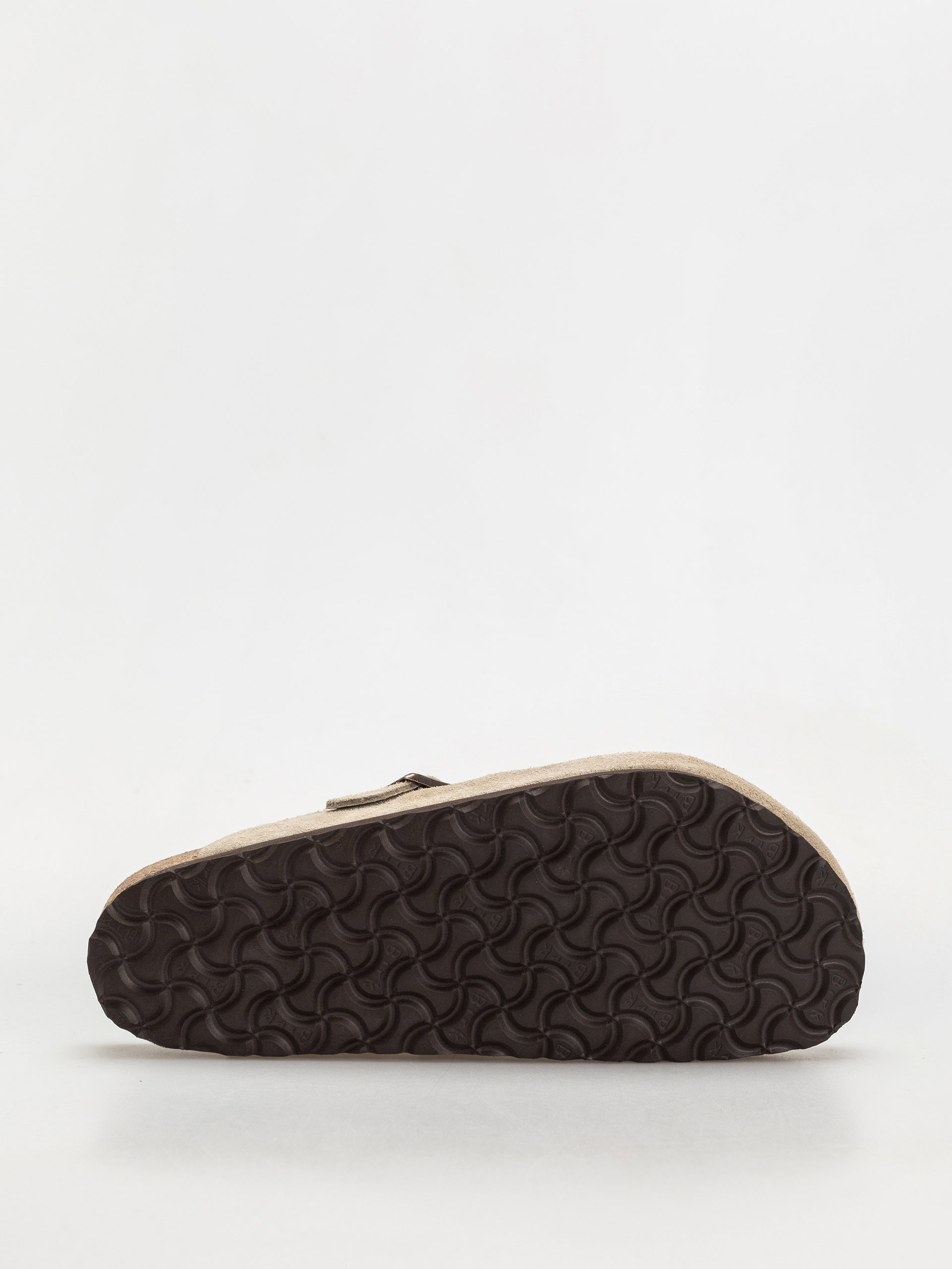 Чехли Birkenstock Boston Suede Leather Regular (taupe)