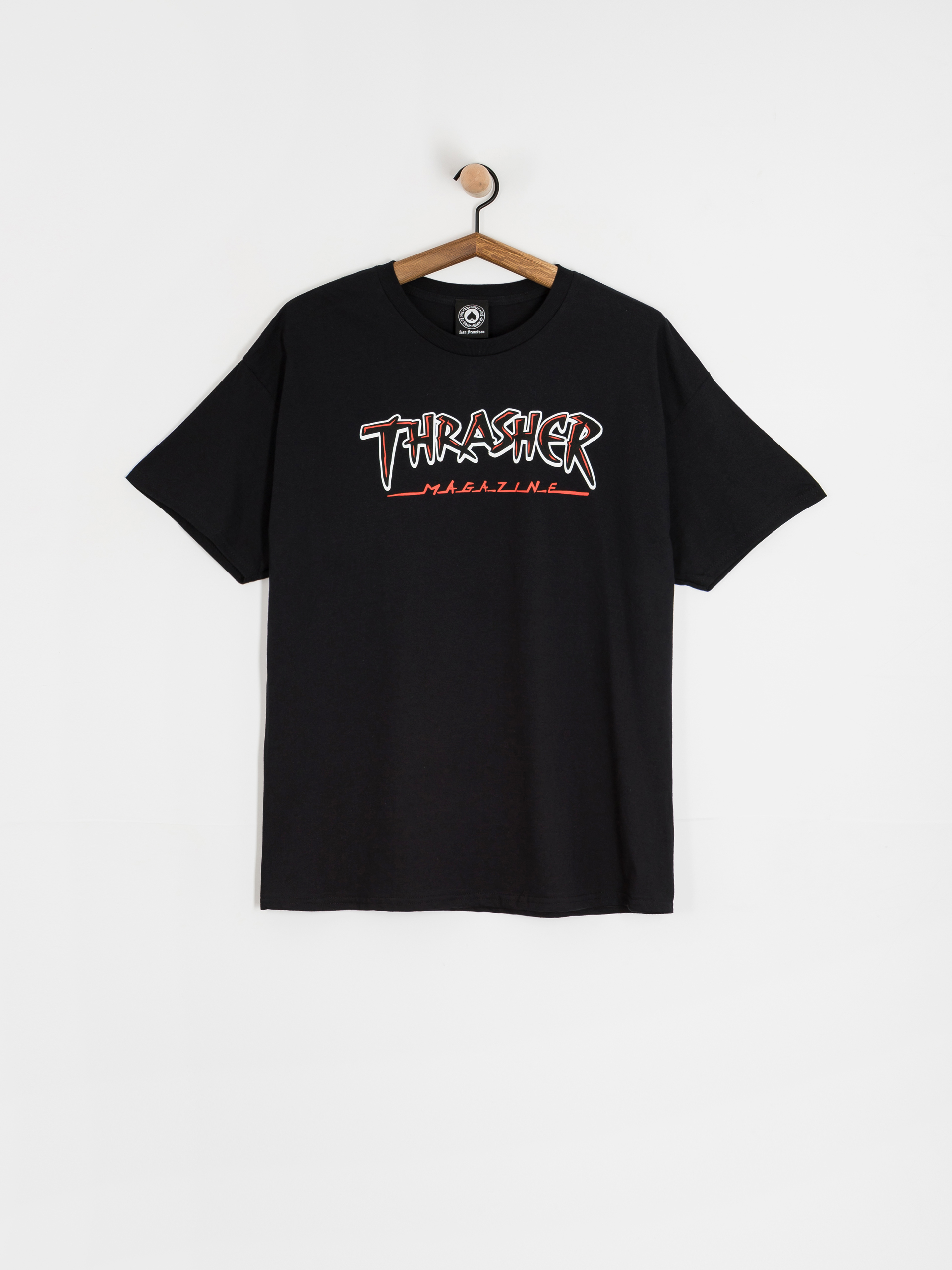 Тениска Thrasher Slash (black)