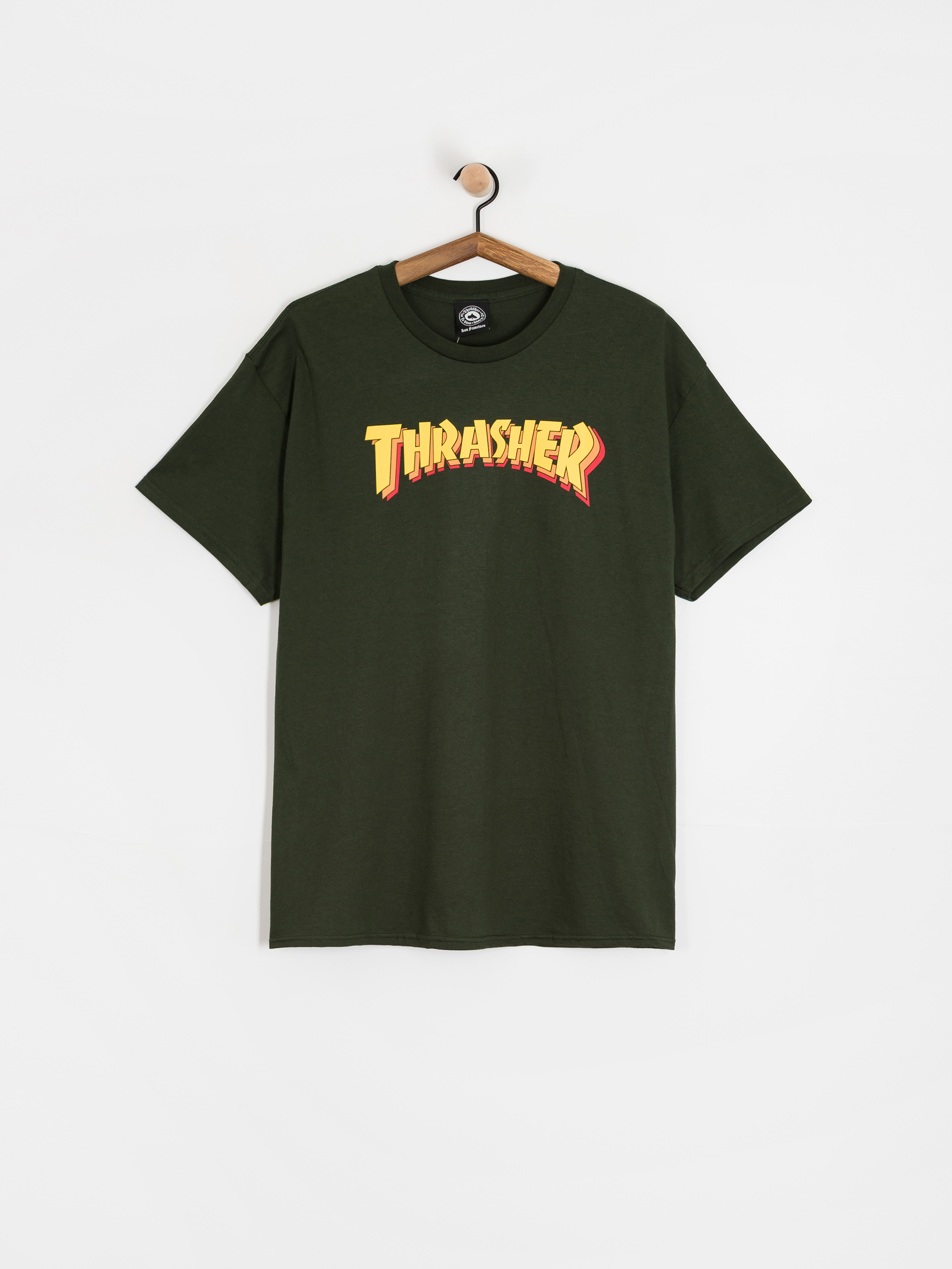 u0422u0435u043du0438u0441u043au0430 Thrasher Stacked (forest green)