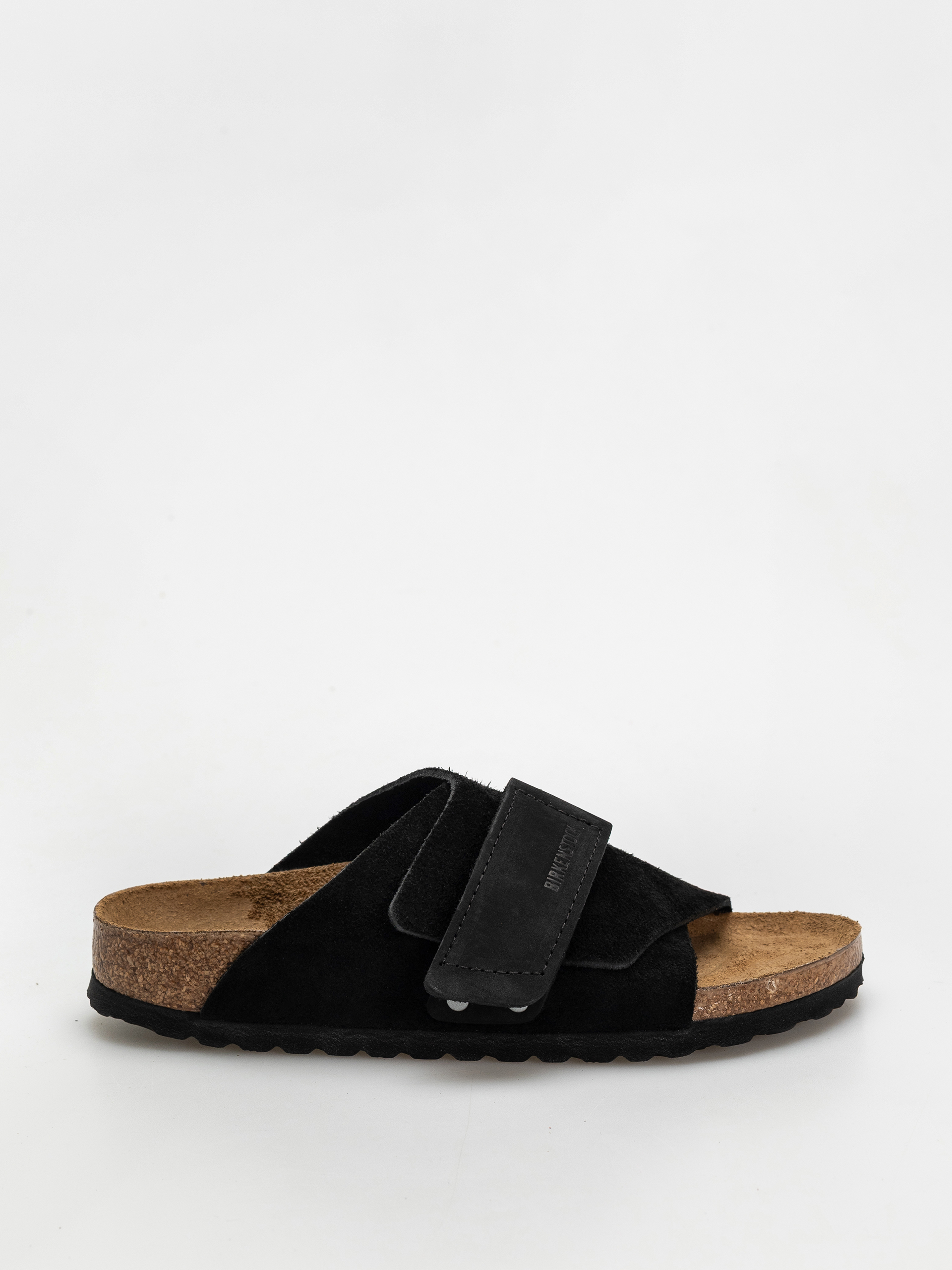 Чехли Birkenstock Kyoto Nubuck Suede Leather Narrow Wmn (black)