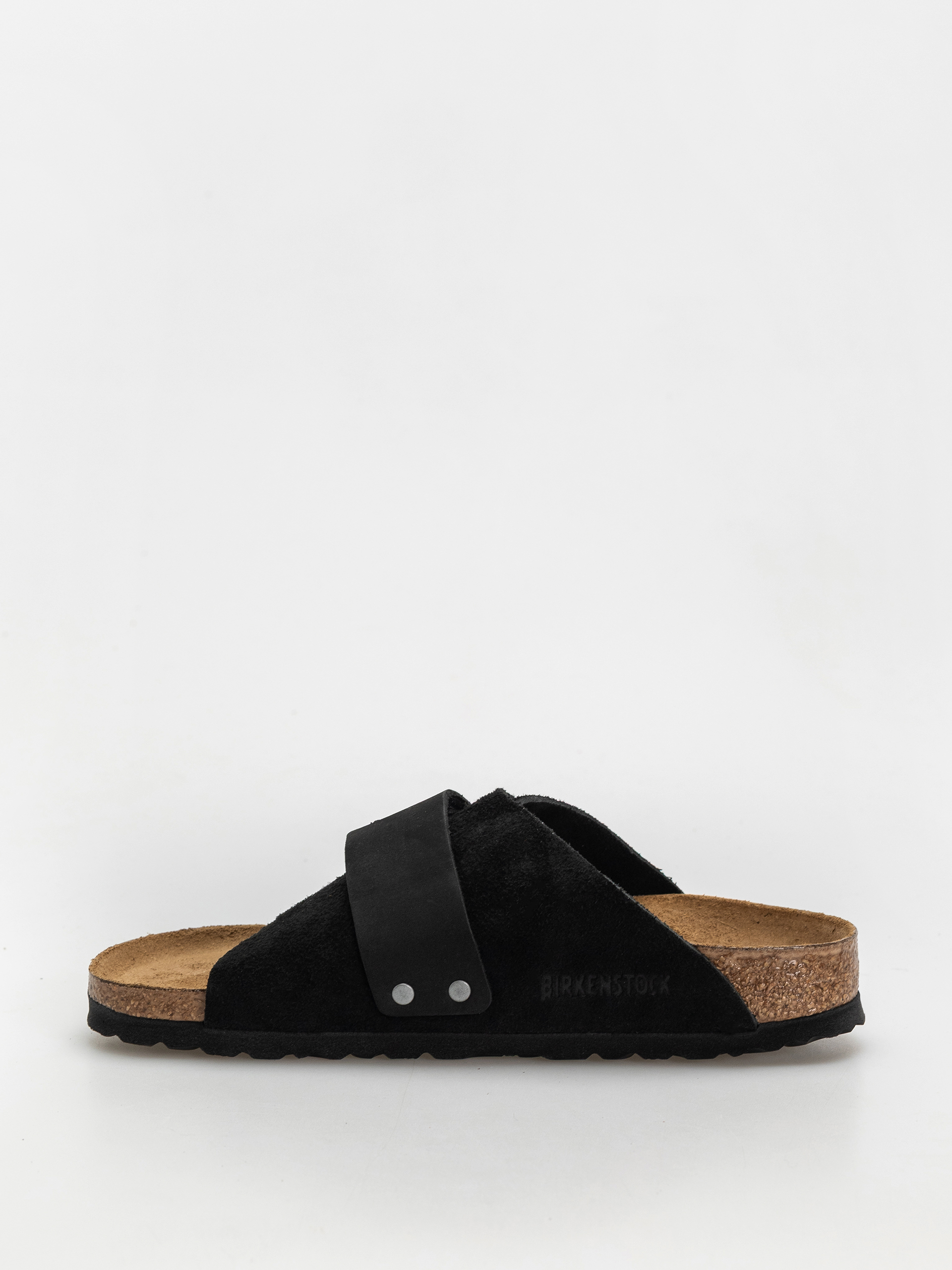 Чехли Birkenstock Kyoto Nubuck Suede Leather Narrow Wmn (black)