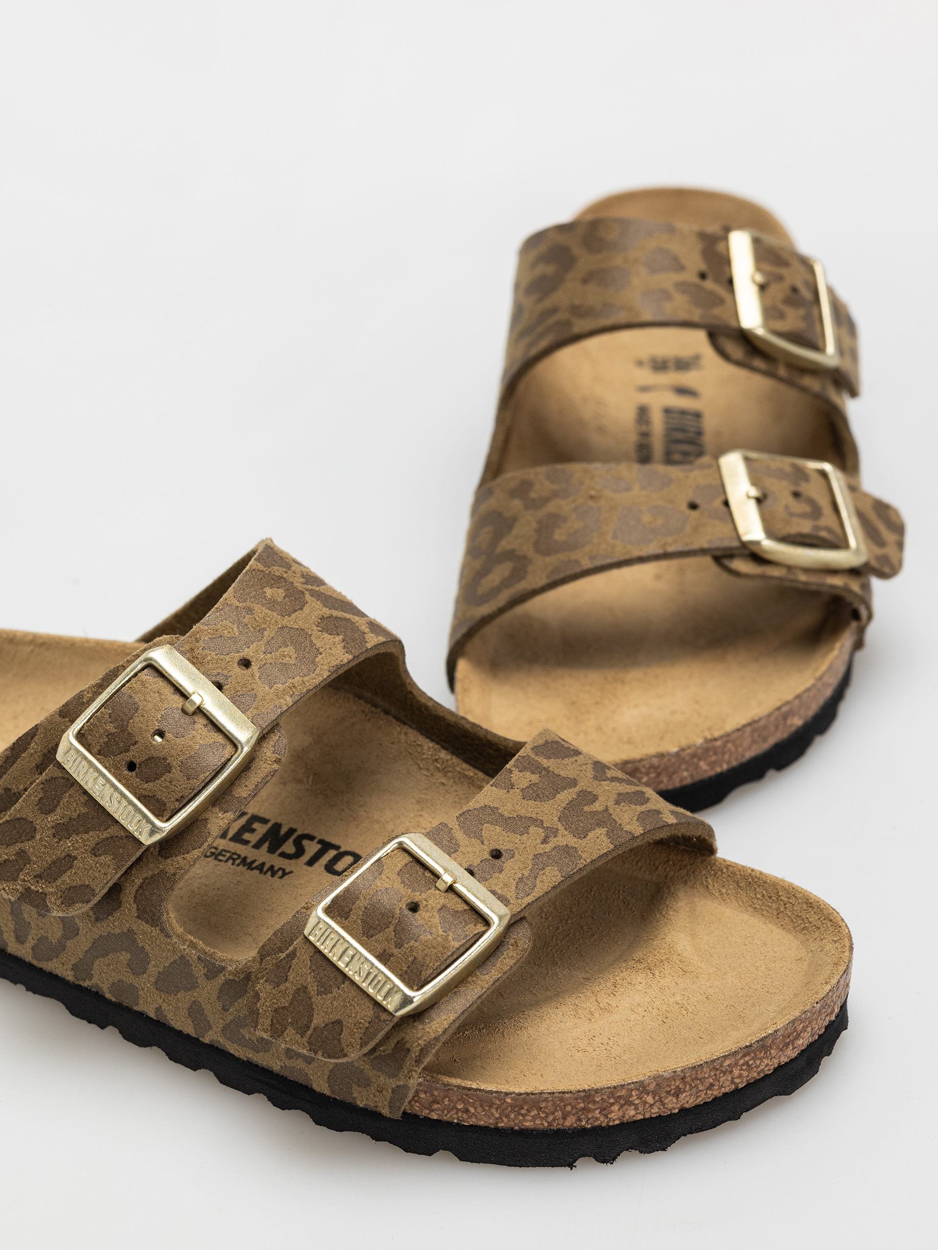 Чехли Birkenstock Arizona Synthetics Narrow Wmn (leo khaki)