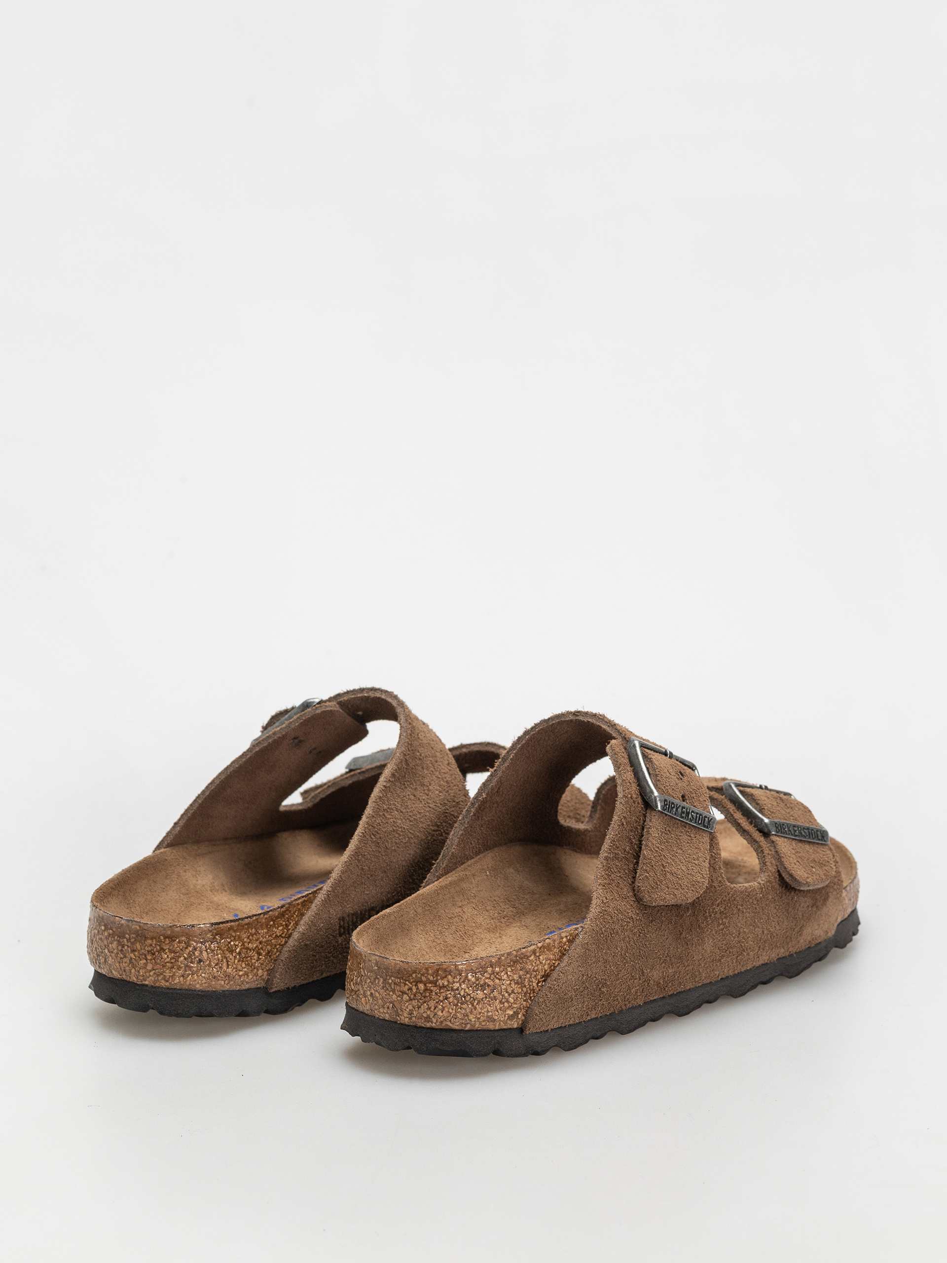 Чехли Birkenstock Arizona Suede Leather Narrow Wmn (dark tea)