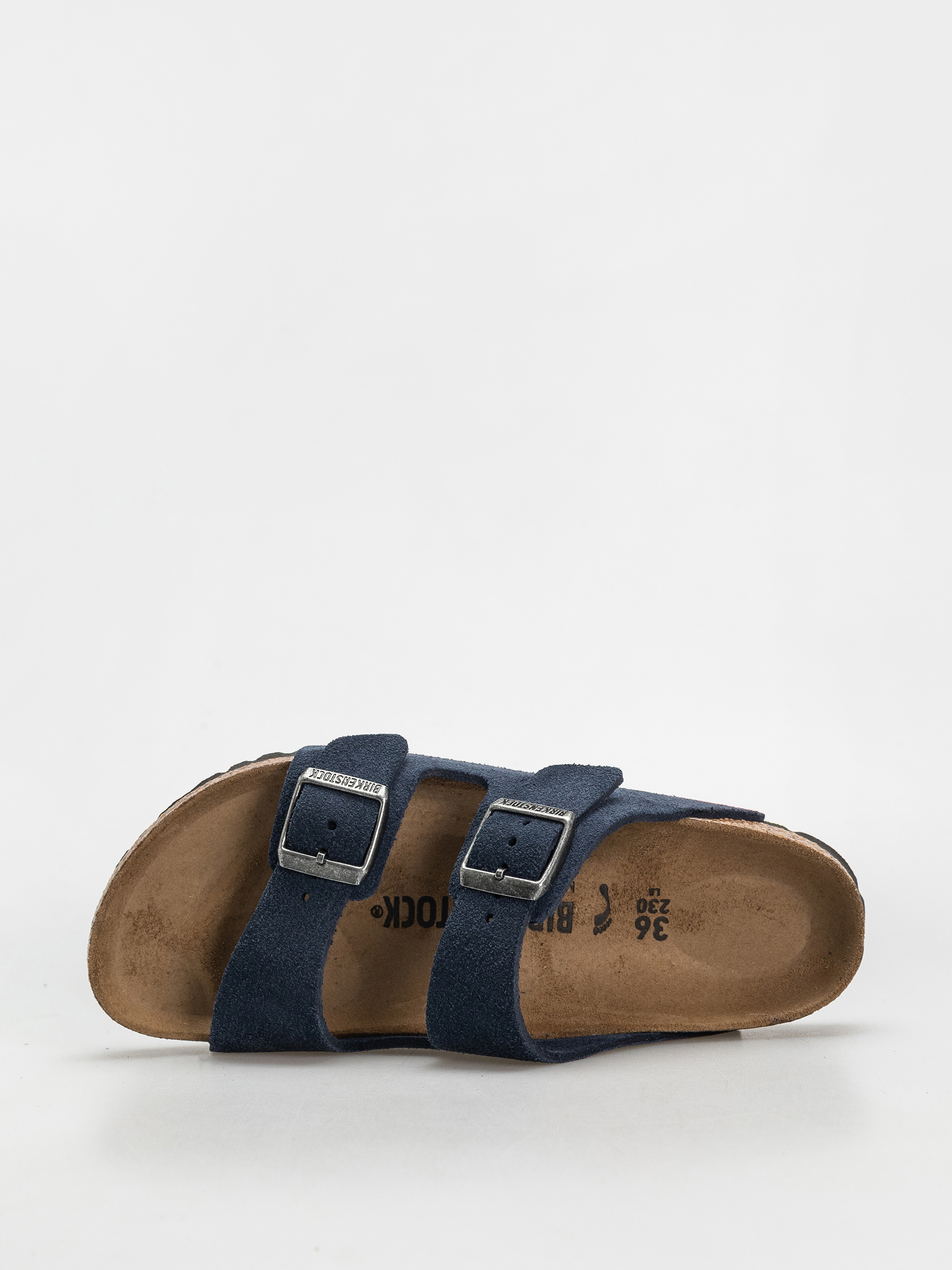 Чехли Birkenstock Arizona Suede Leather Narrow Wmn (new navy)