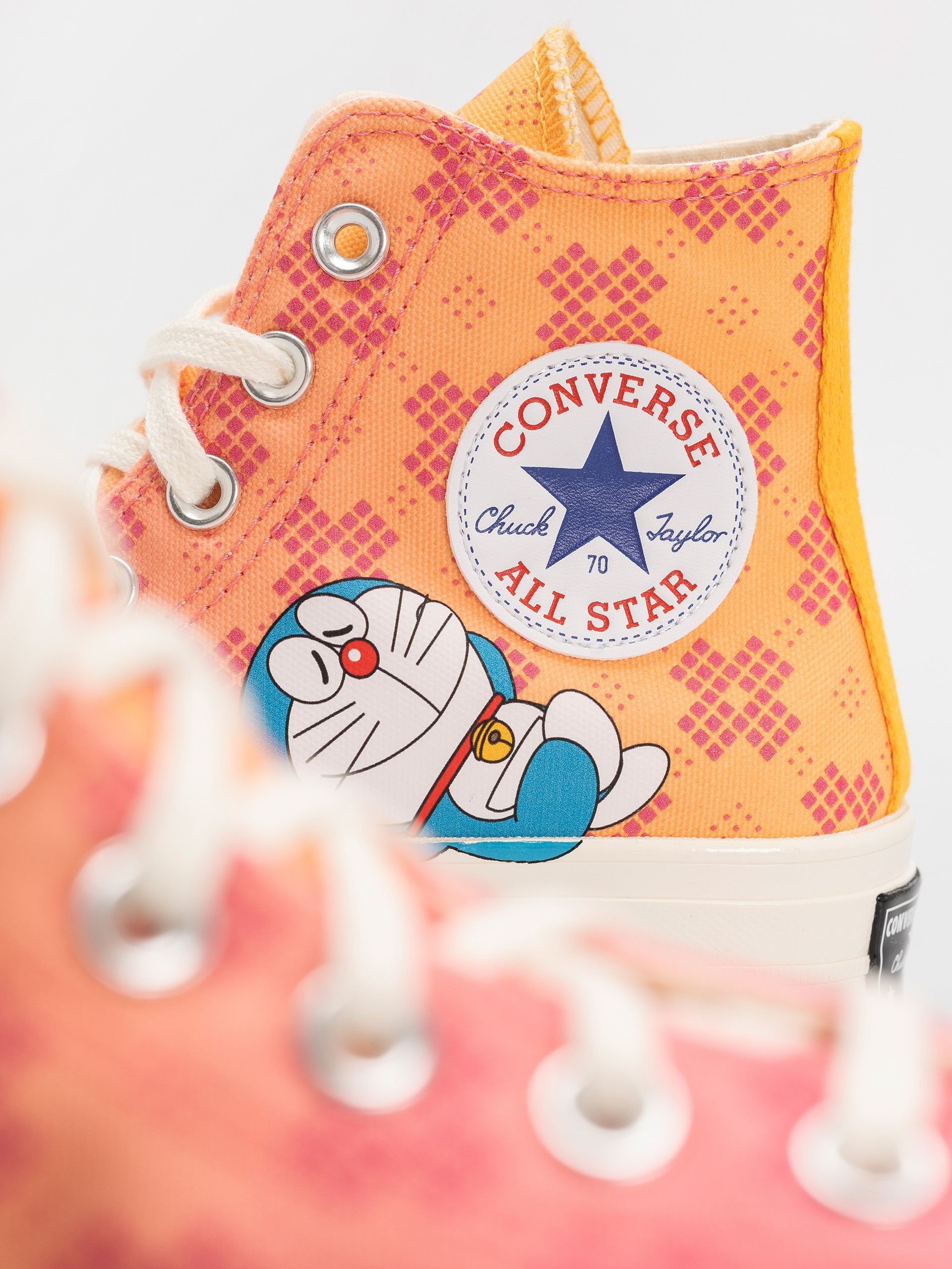 Кецове Converse Doraemon Chuck 70 Hi (orange)