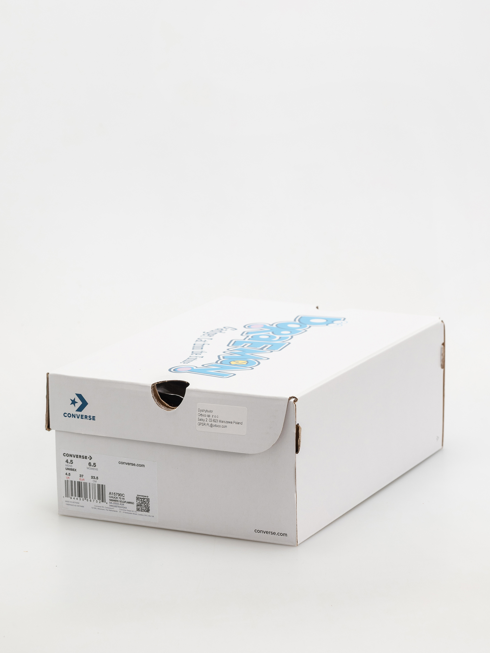 Кецове Converse Doraemon Chuck 70 Hi (orange)