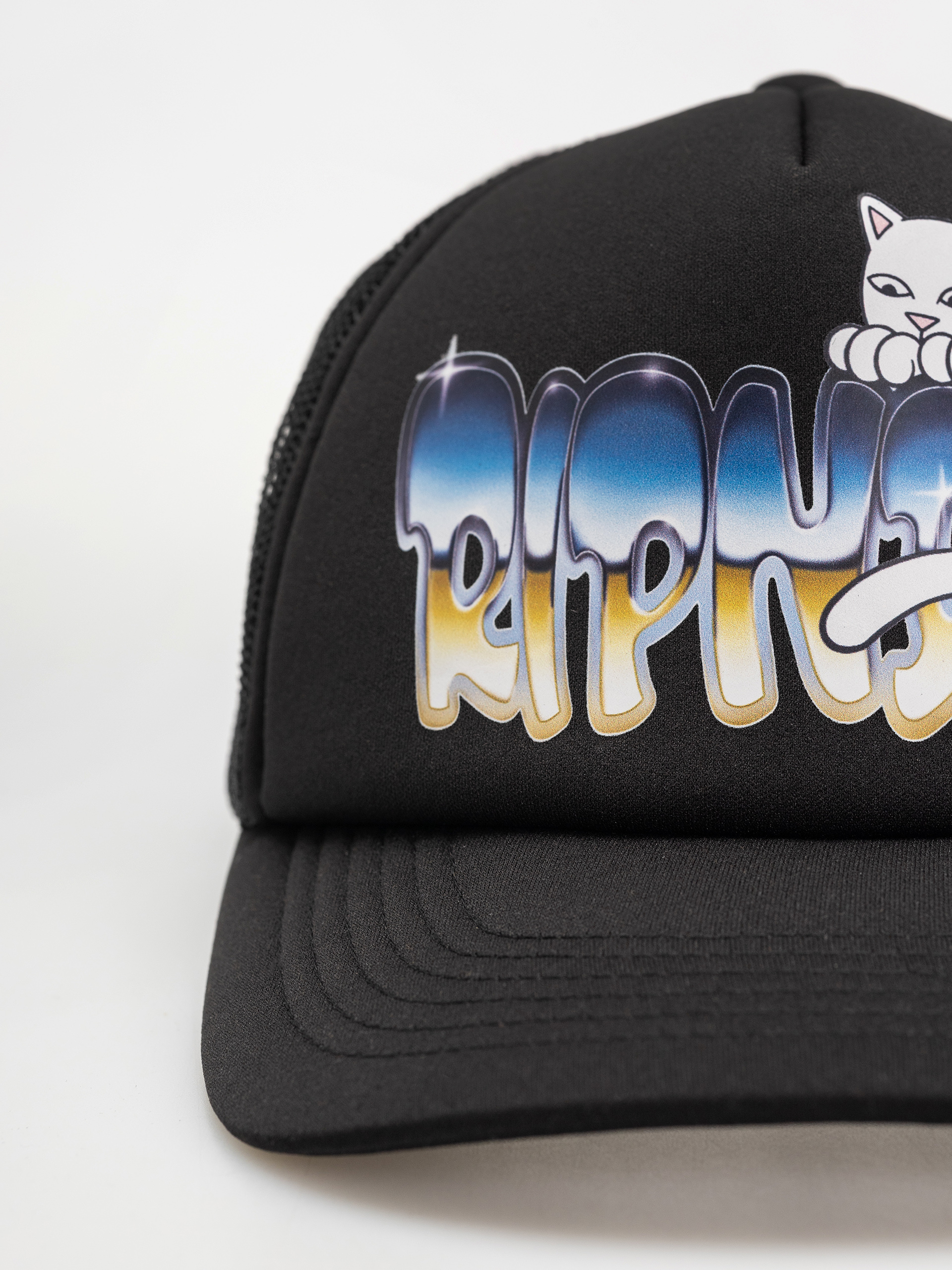 Шапка с козирка RipNDip Chroma Trucker (black)