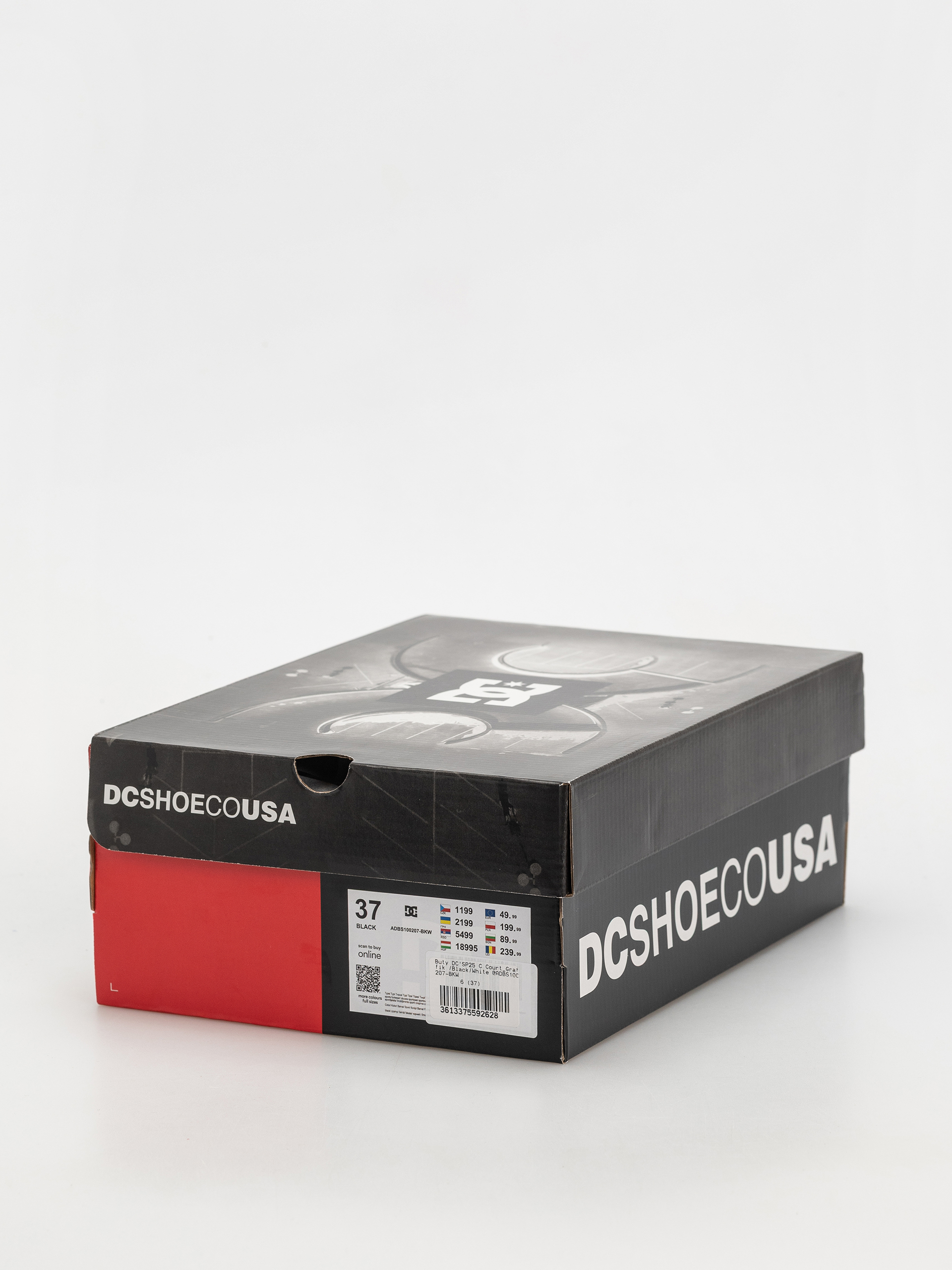 Детски обувки DC Court Graffik JR (black/white)