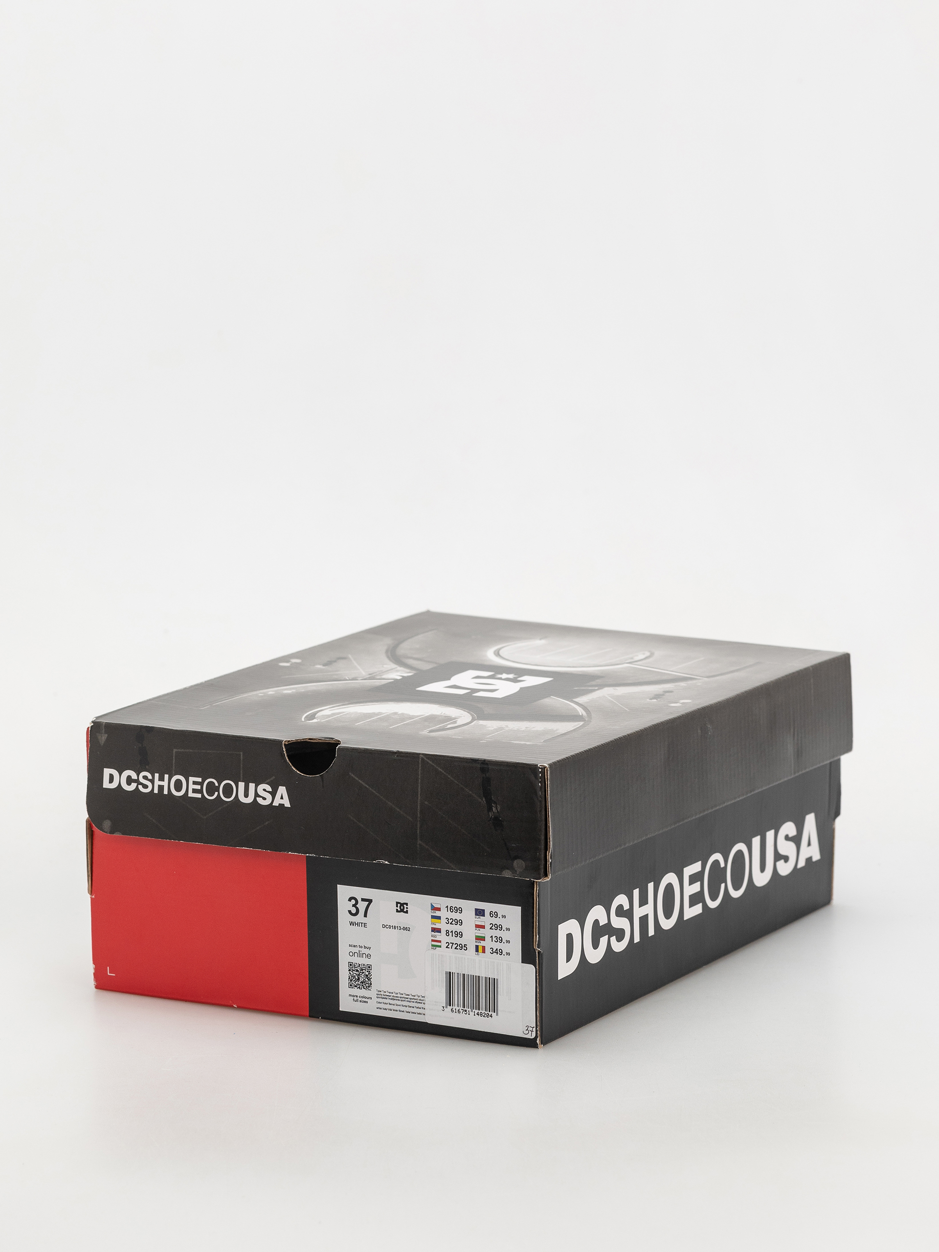 Обувки DC Stag (black/white fade)