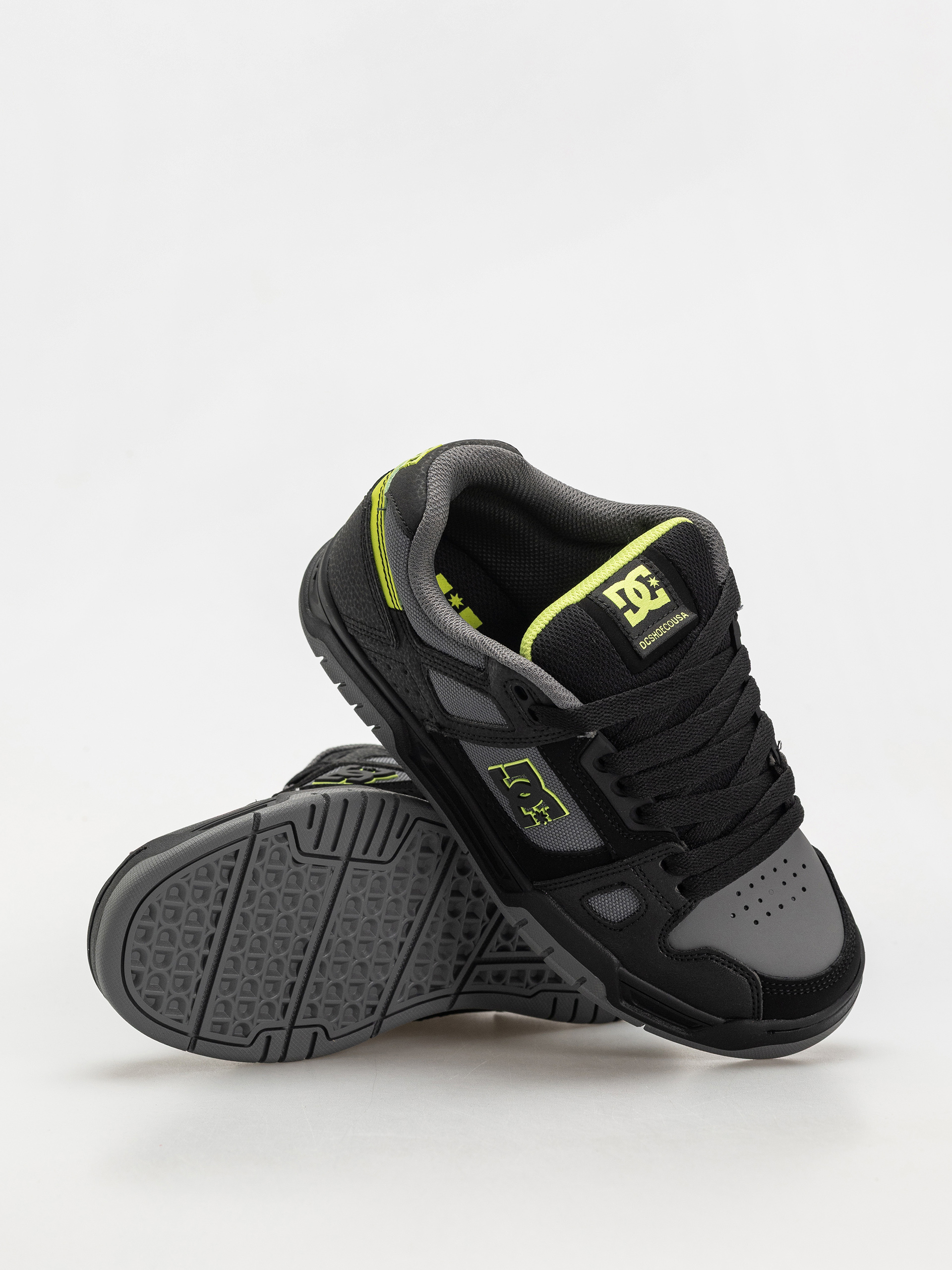 Обувки DC Stag (black/lime)