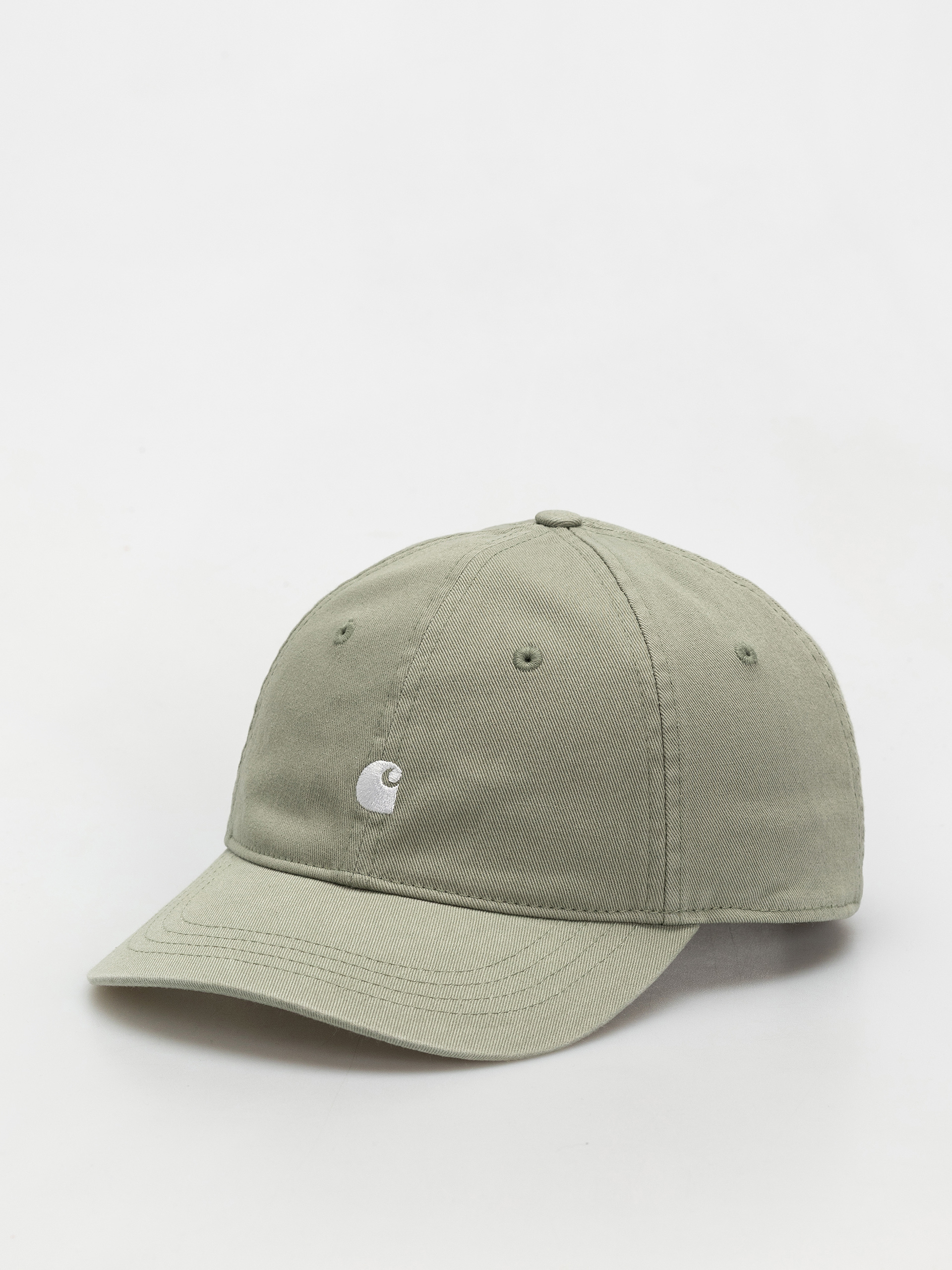 Шапка с козирка Carhartt WIP Madison Logo (pale olive/white)