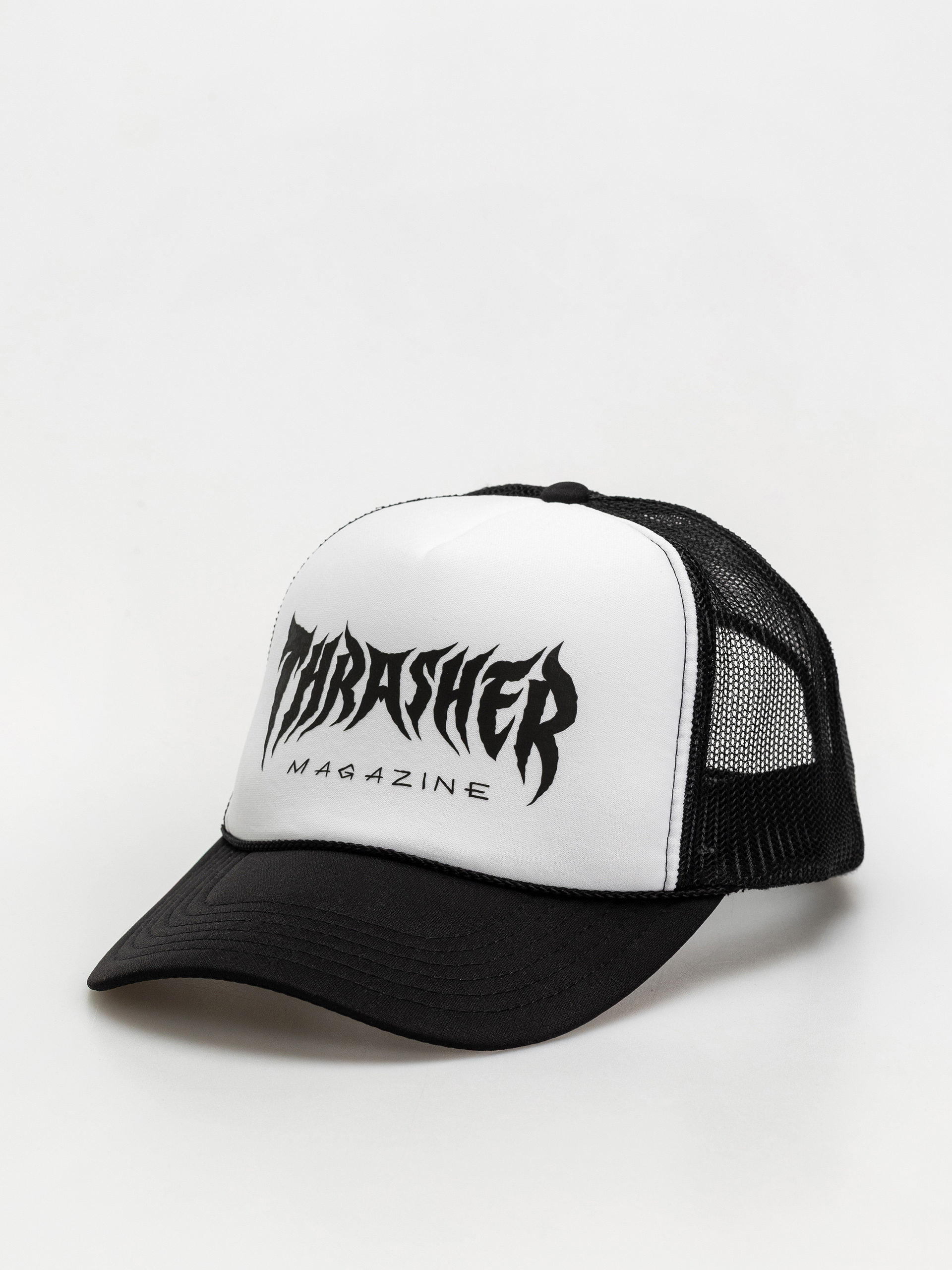 Шапка с козирка Thrasher Metal Trucker (black/white/black)
