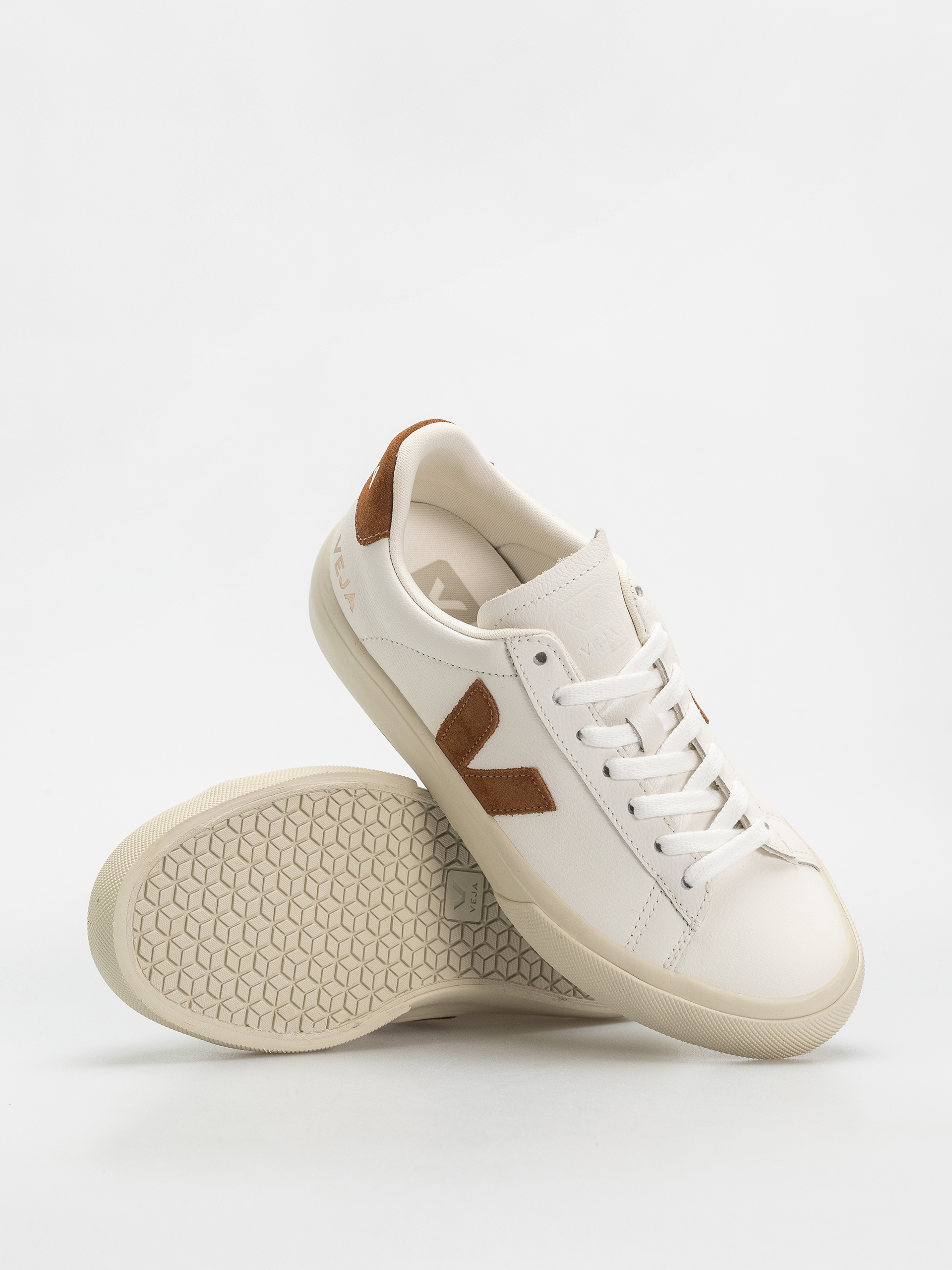 Обувки Veja Campo Wmn (white cognac)