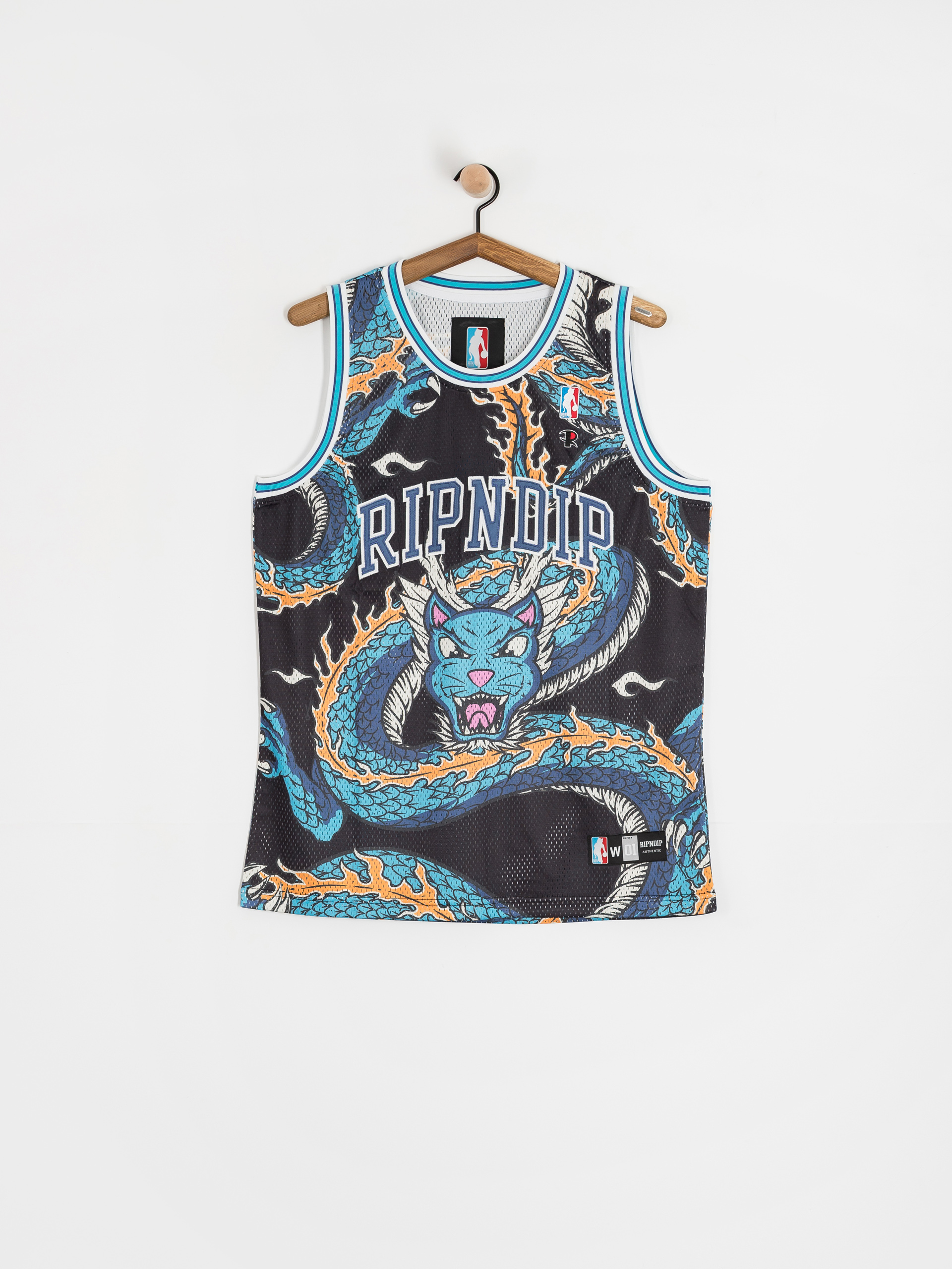 Тениска RipNDip Shen Nerm Basketball (charcoal)