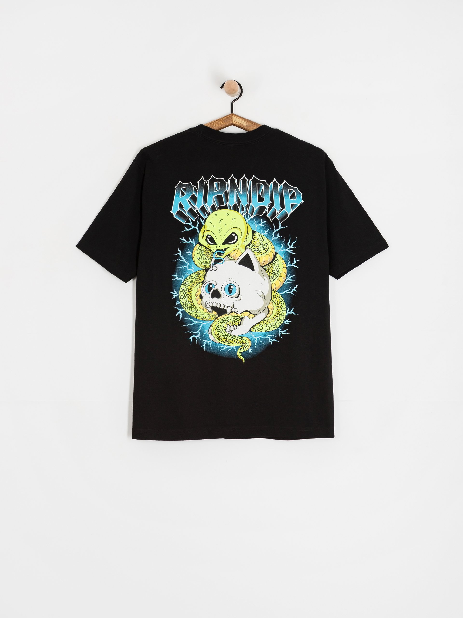 Тениска RipNDip Skull And Bones (black)
