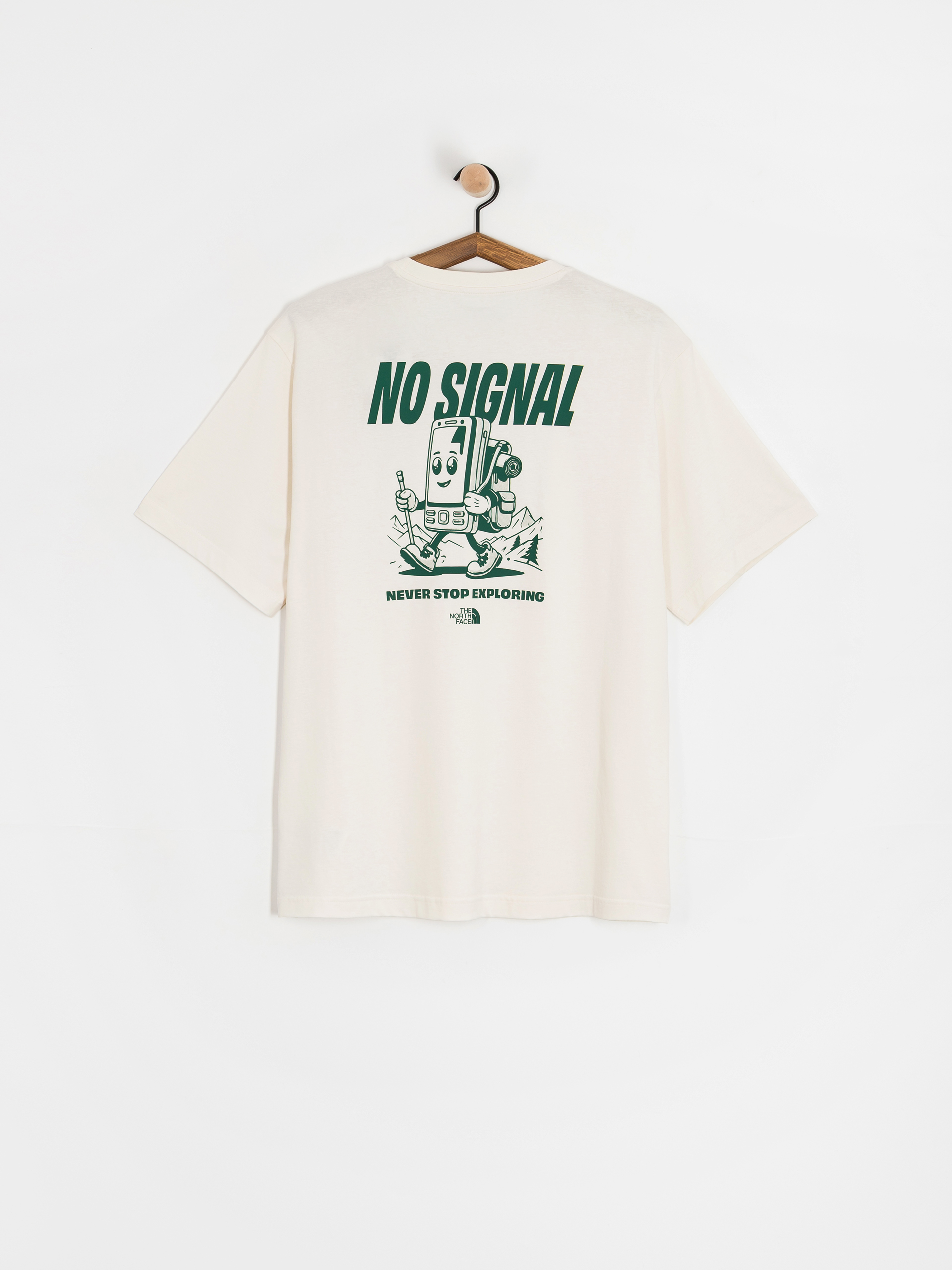 Тениска The North Face No Signal Relaxed (white dune)