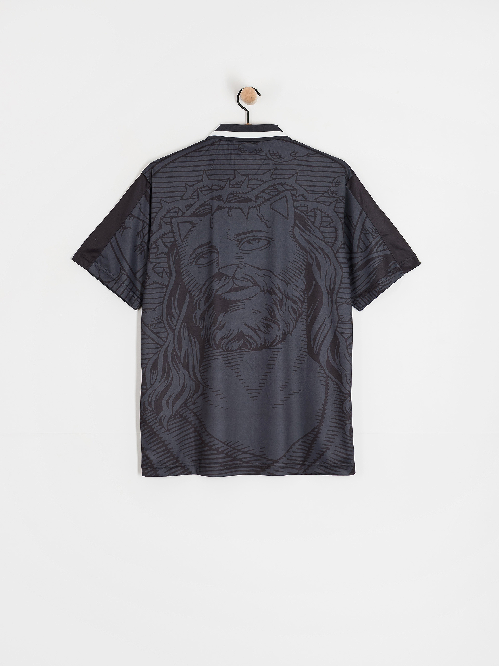 Тениска RipNDip Lord Savior Soccor (black)