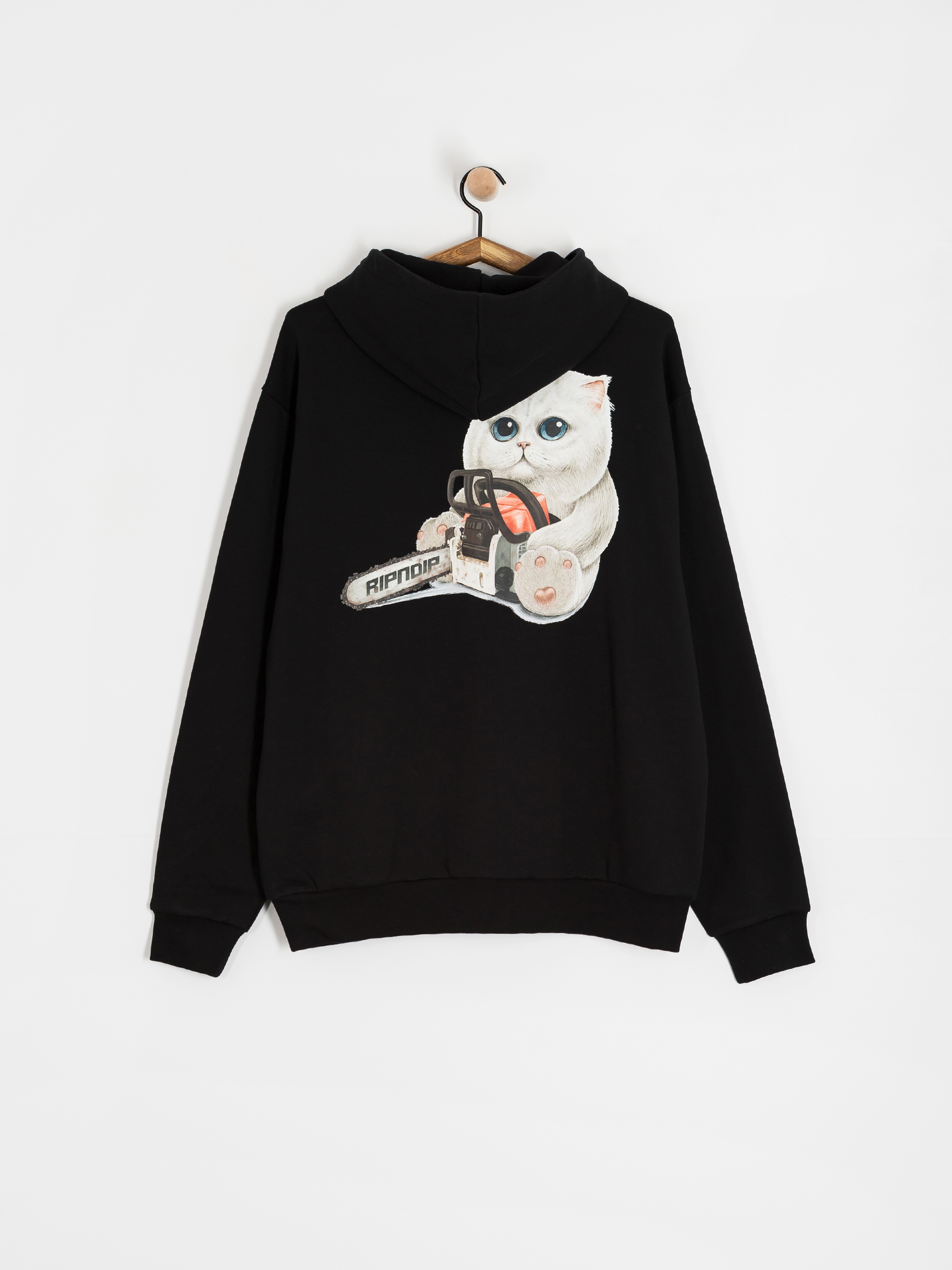 Суитшърт с качулка RipNDip Find Out HD (black)