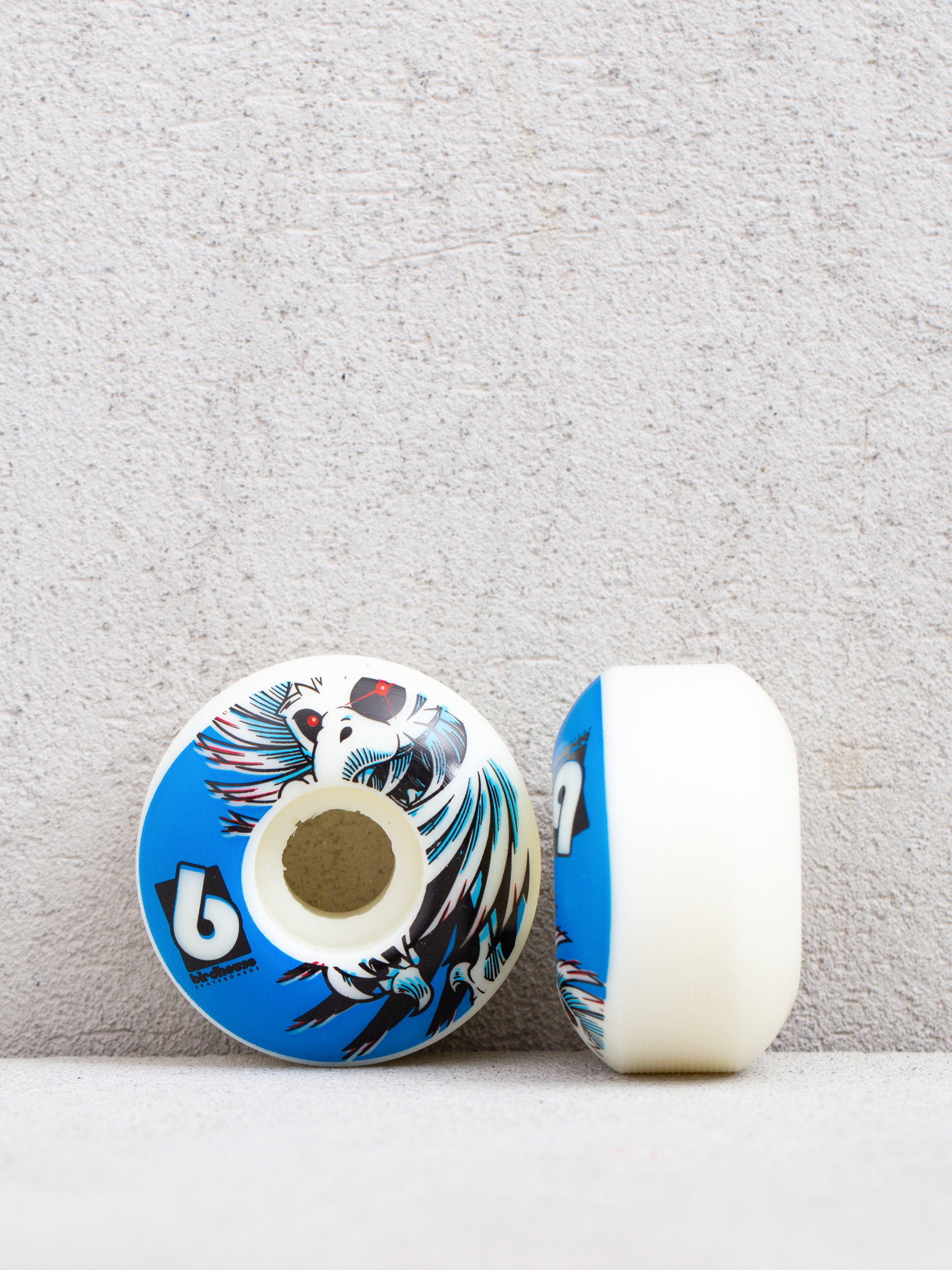 Колелца Birdhouse Hawk Spiral (white)