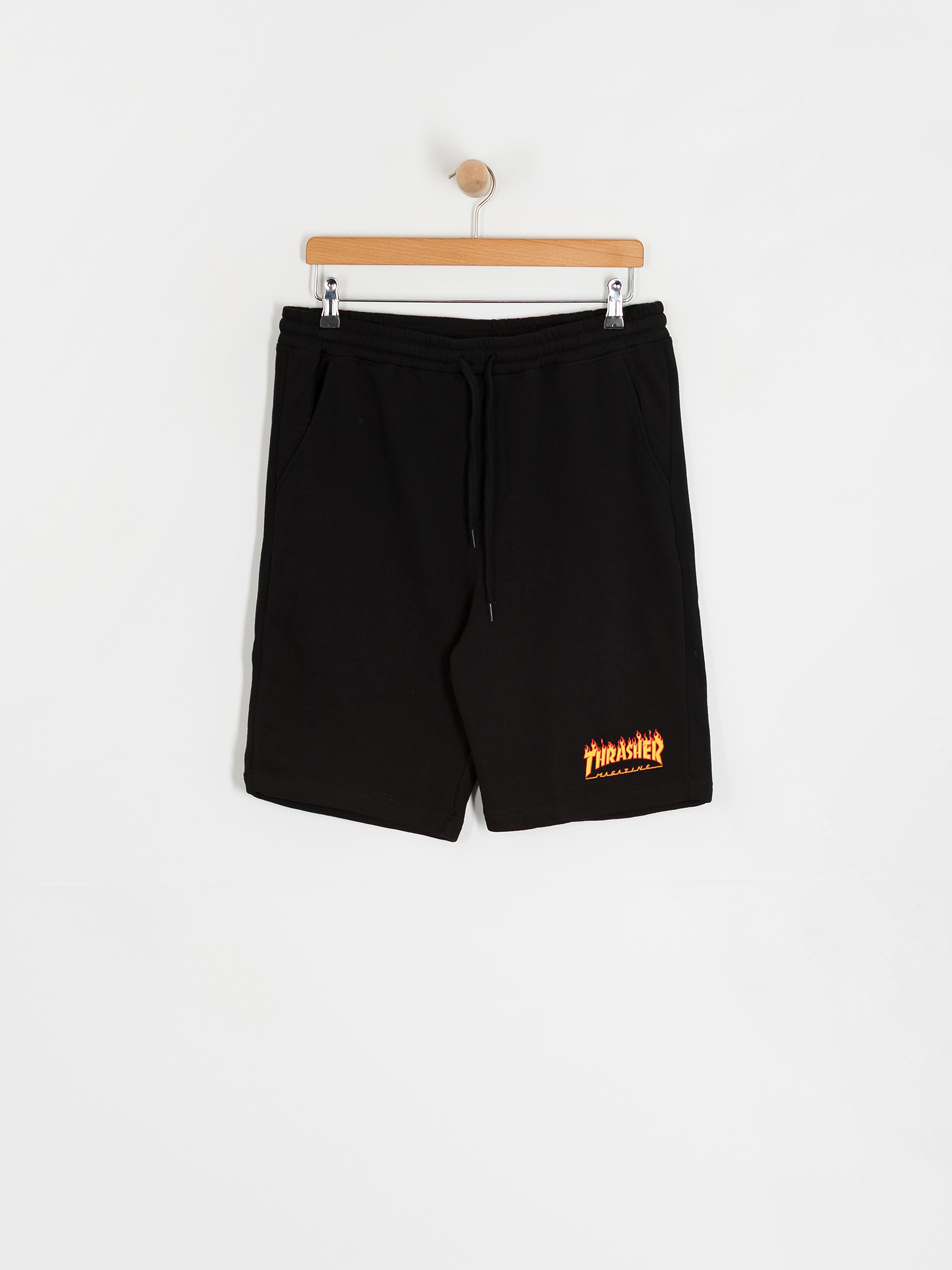 Къси панталони Thrasher Flame P E (black)