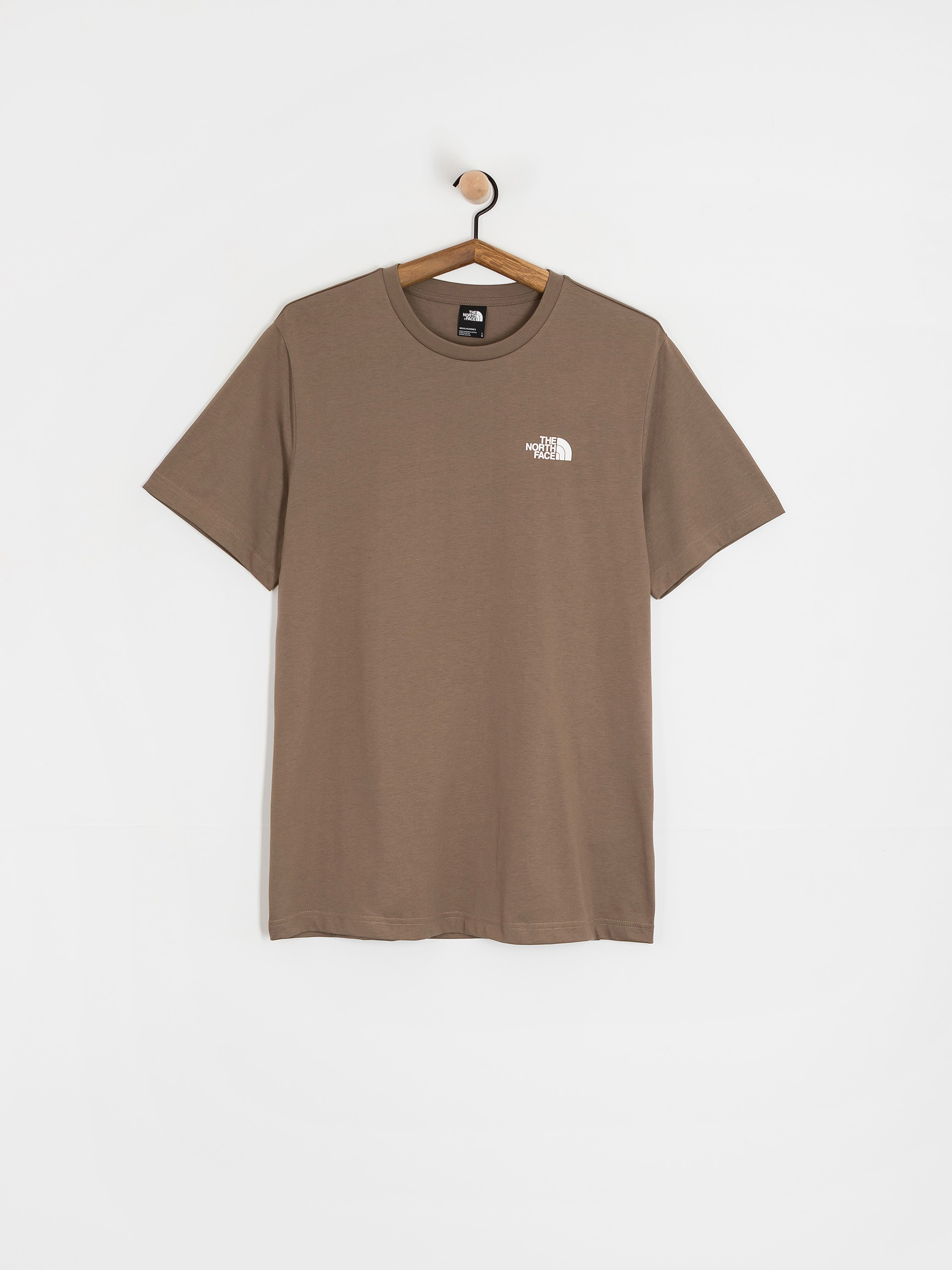 Тениска The North Face Simple Dome (mocha brown)