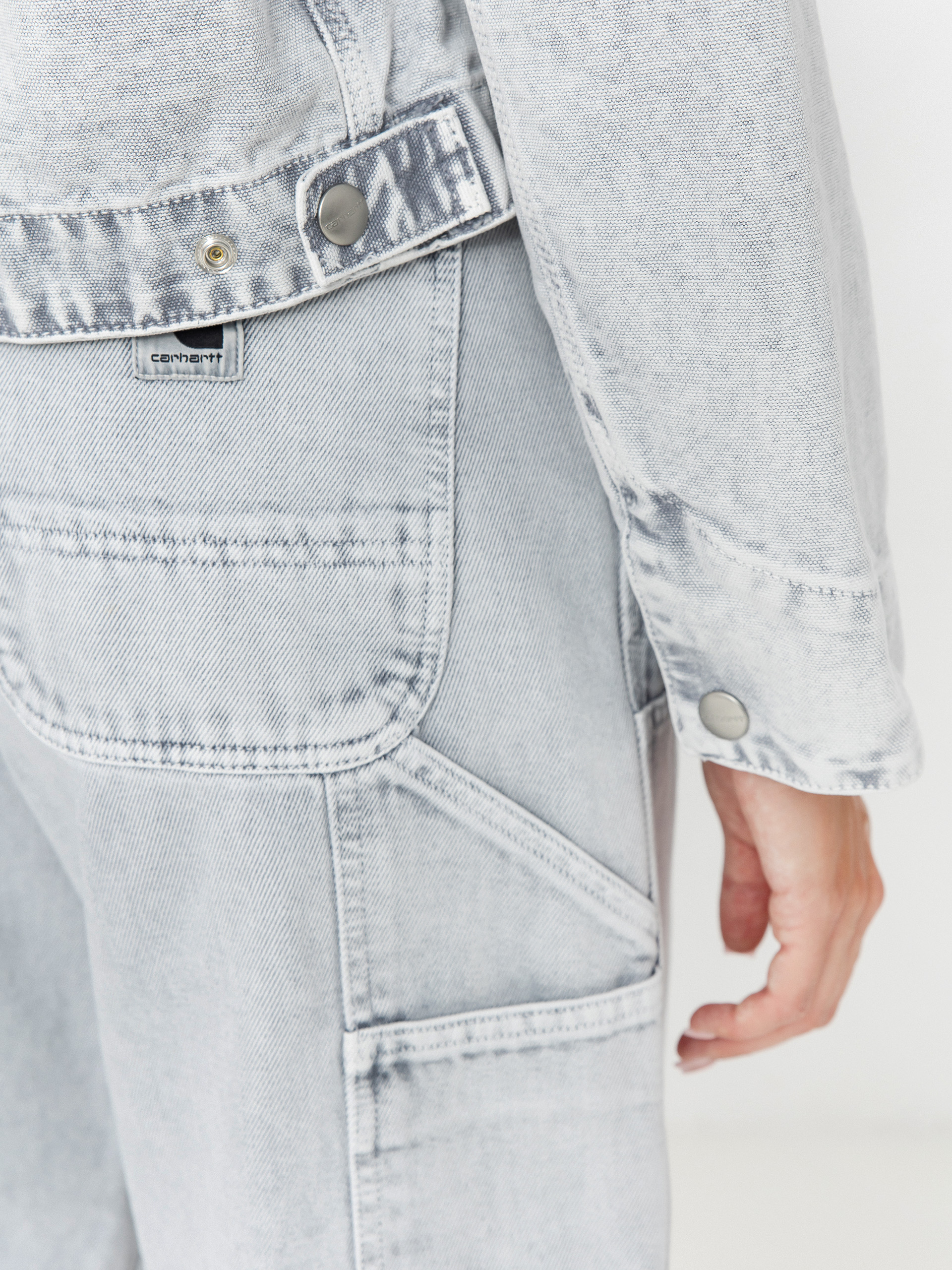 Яке Carhartt WIP Emery Wmn (black/black/chalk wash)