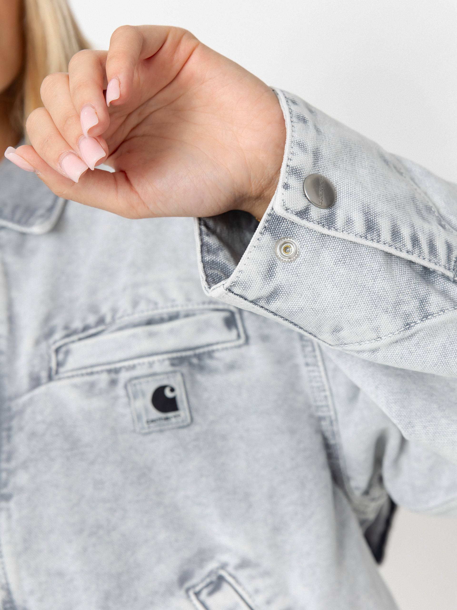 Яке Carhartt WIP Emery Wmn (black/black/chalk wash)