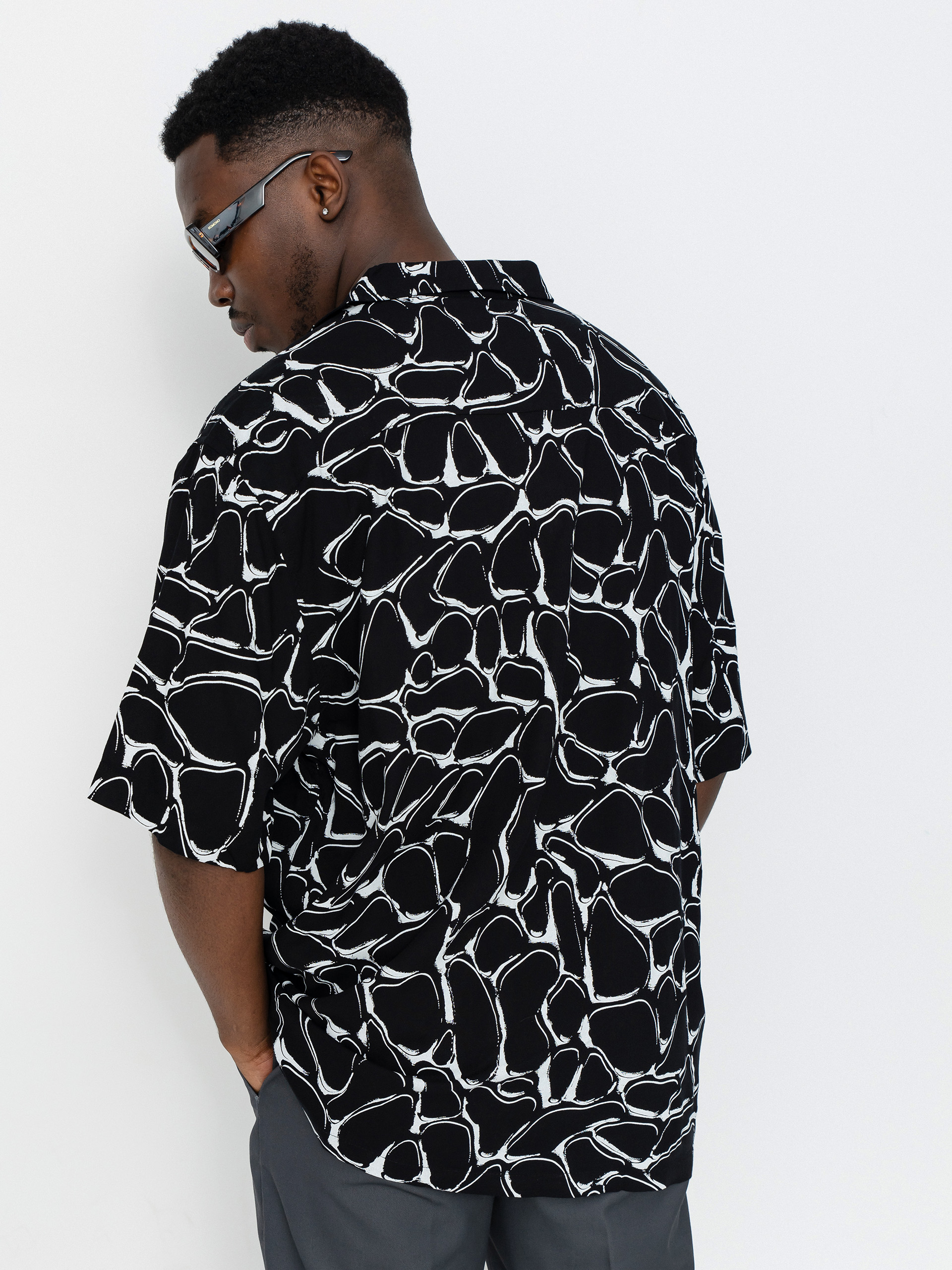 Риза Quiksilver Mercury Chrome Shirt (black mercury chrome)