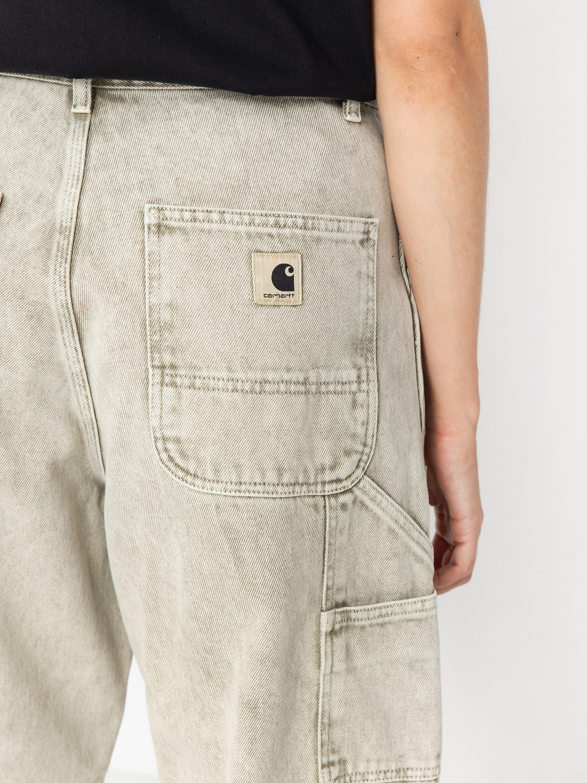 Панталони Carhartt WIP Brandon Double Knee Wmn (opuntia/chalk wash)