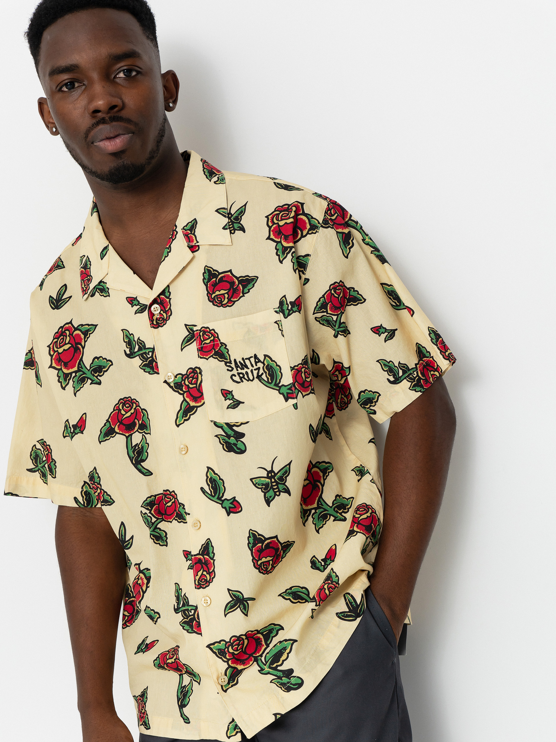 Риза Santa Cruz Flash Roses Shirt