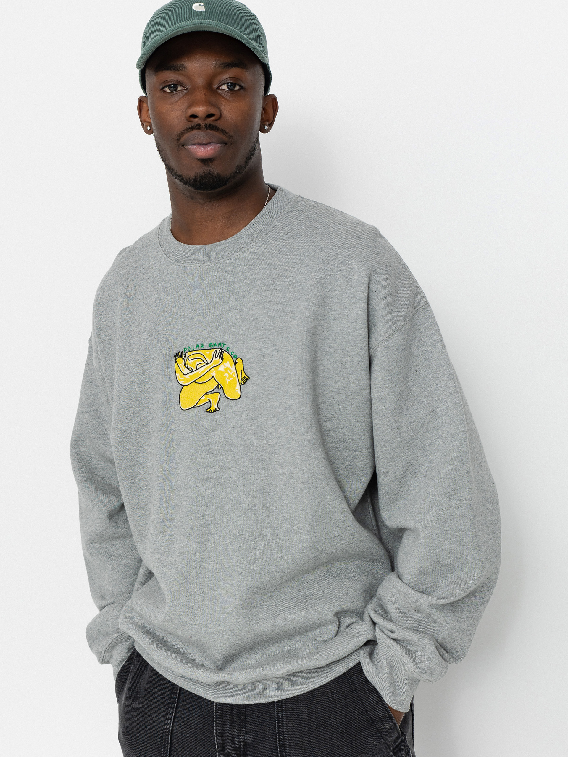 Суитшърт Polar Skate Dave Crewneck Shy Bow