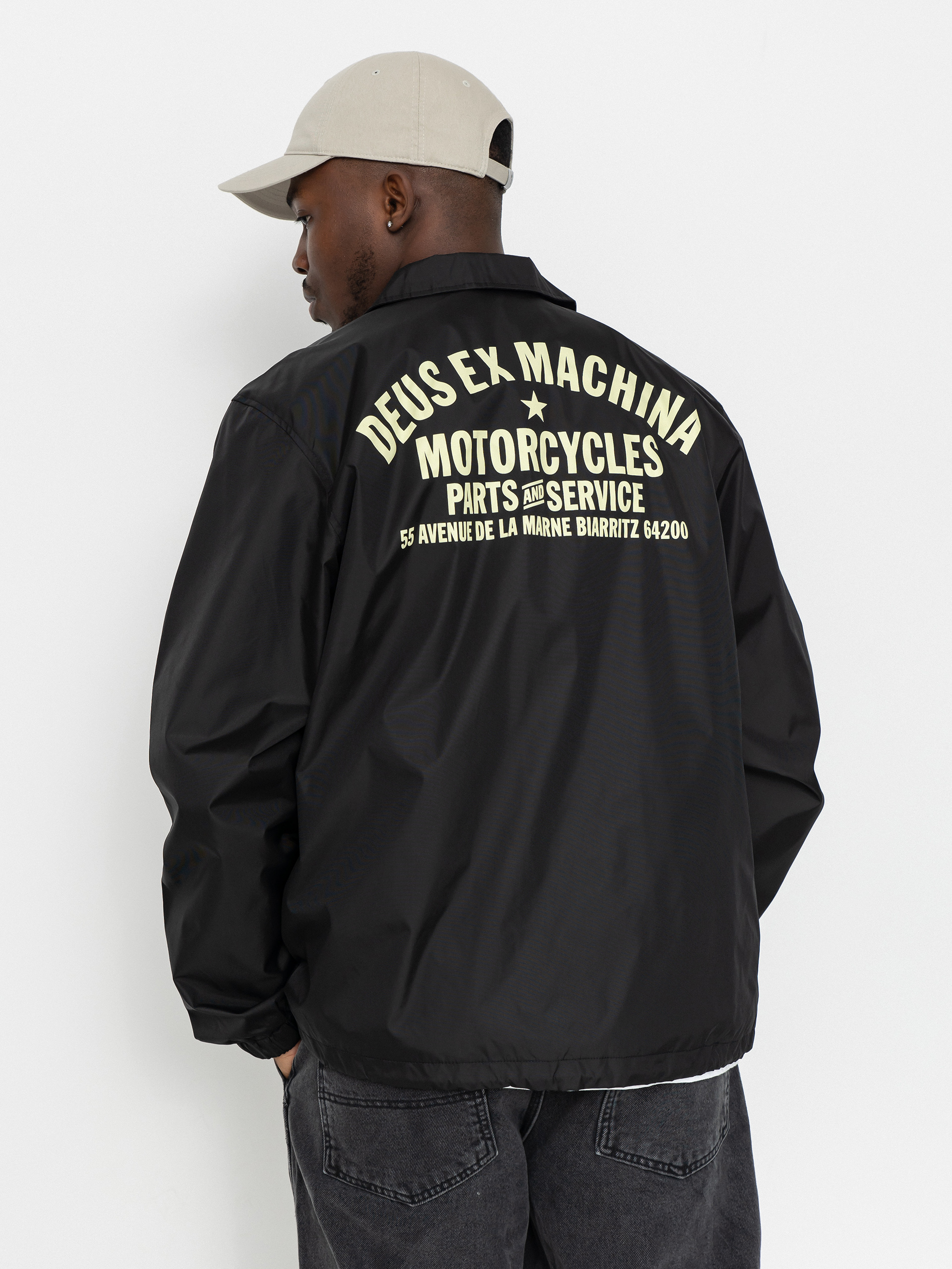 Яке Deus Ex Machina Biarritz Coach (black)