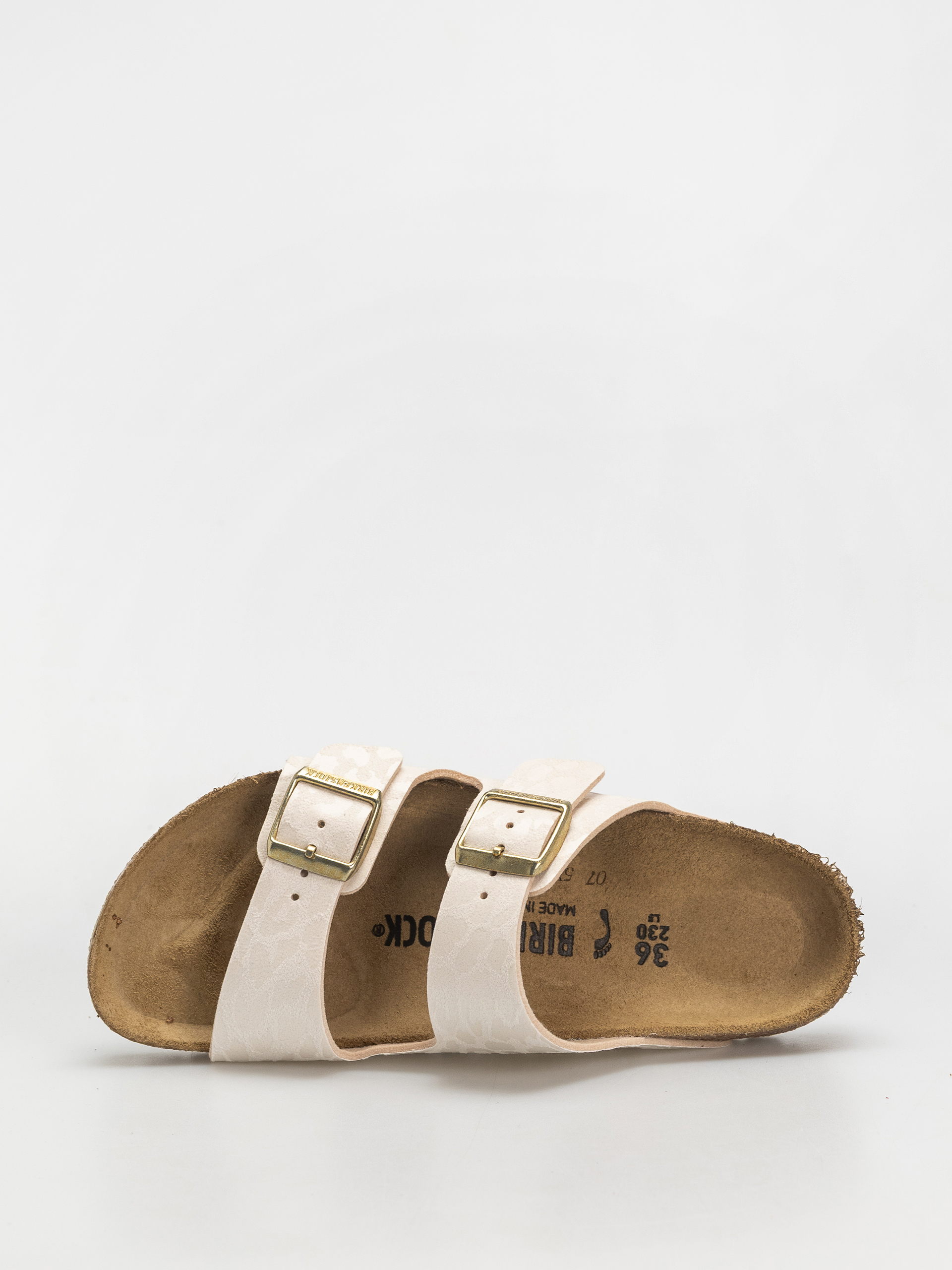 Чехли Birkenstock Arizona Synthetics Narrow Wmn (leo eggshell)
