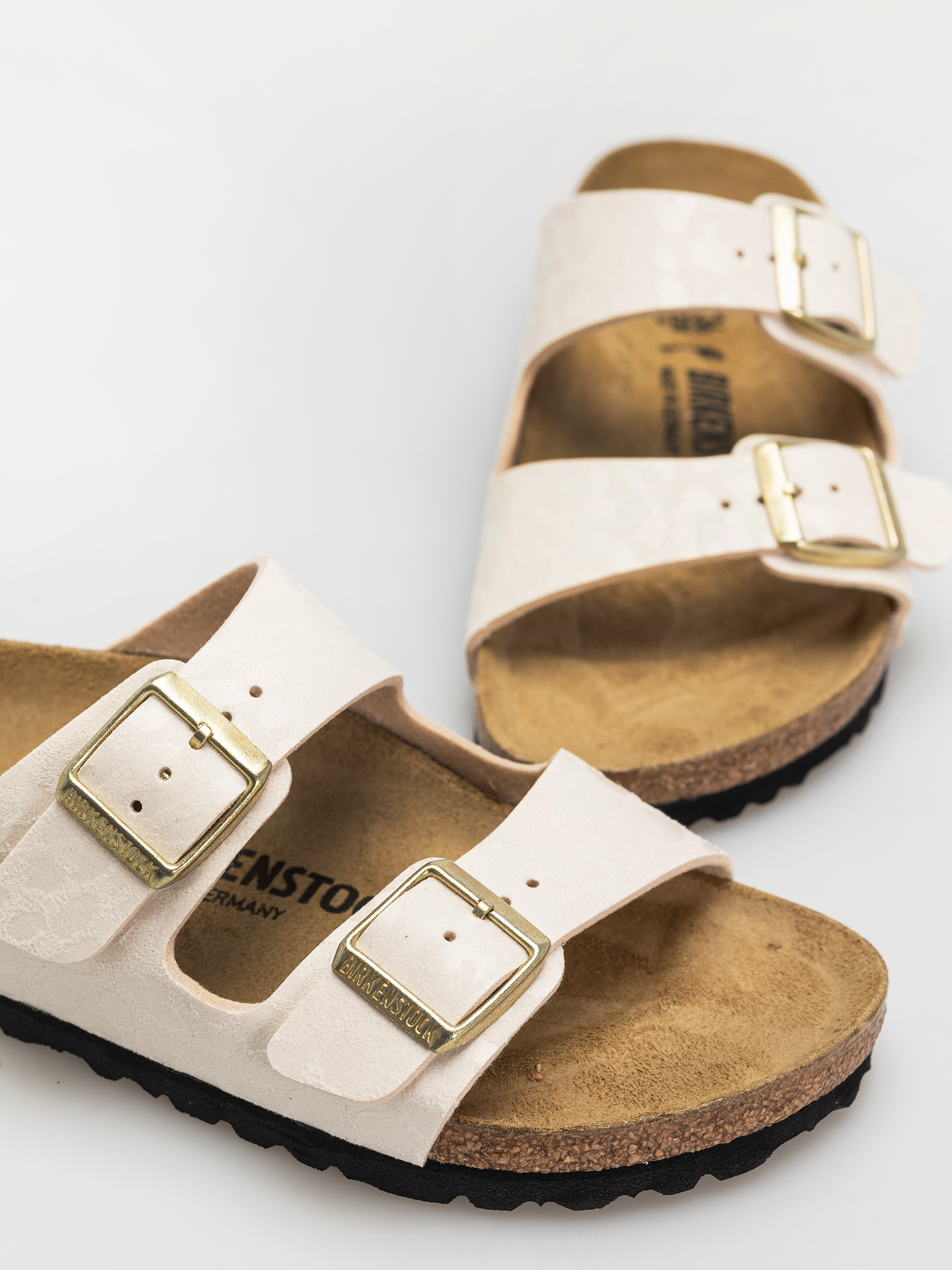 Чехли Birkenstock Arizona Synthetics Narrow Wmn (leo eggshell)