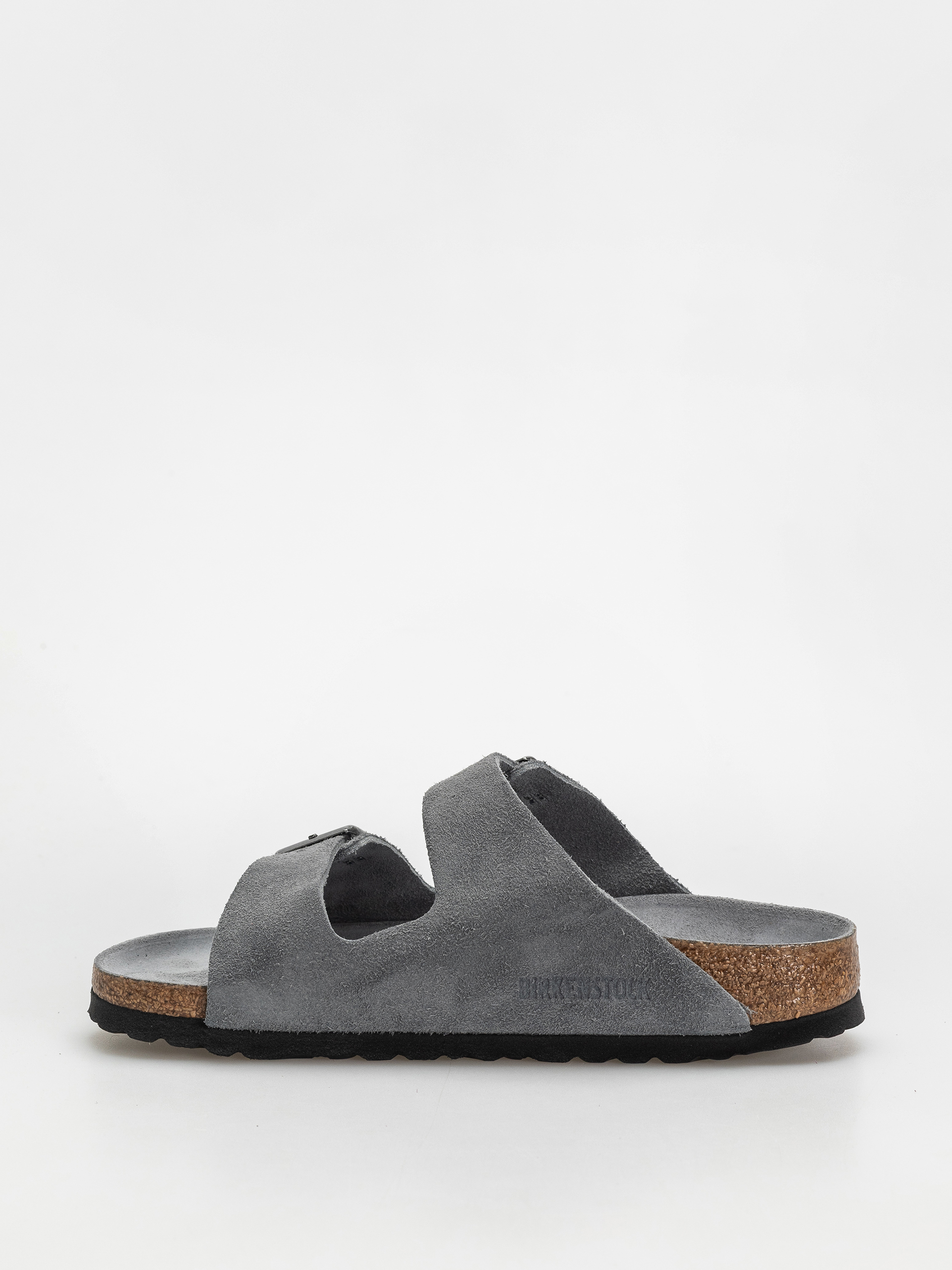 Чехли Birkenstock Arizona Suede Leather Narrow Wmn (basalt gray)
