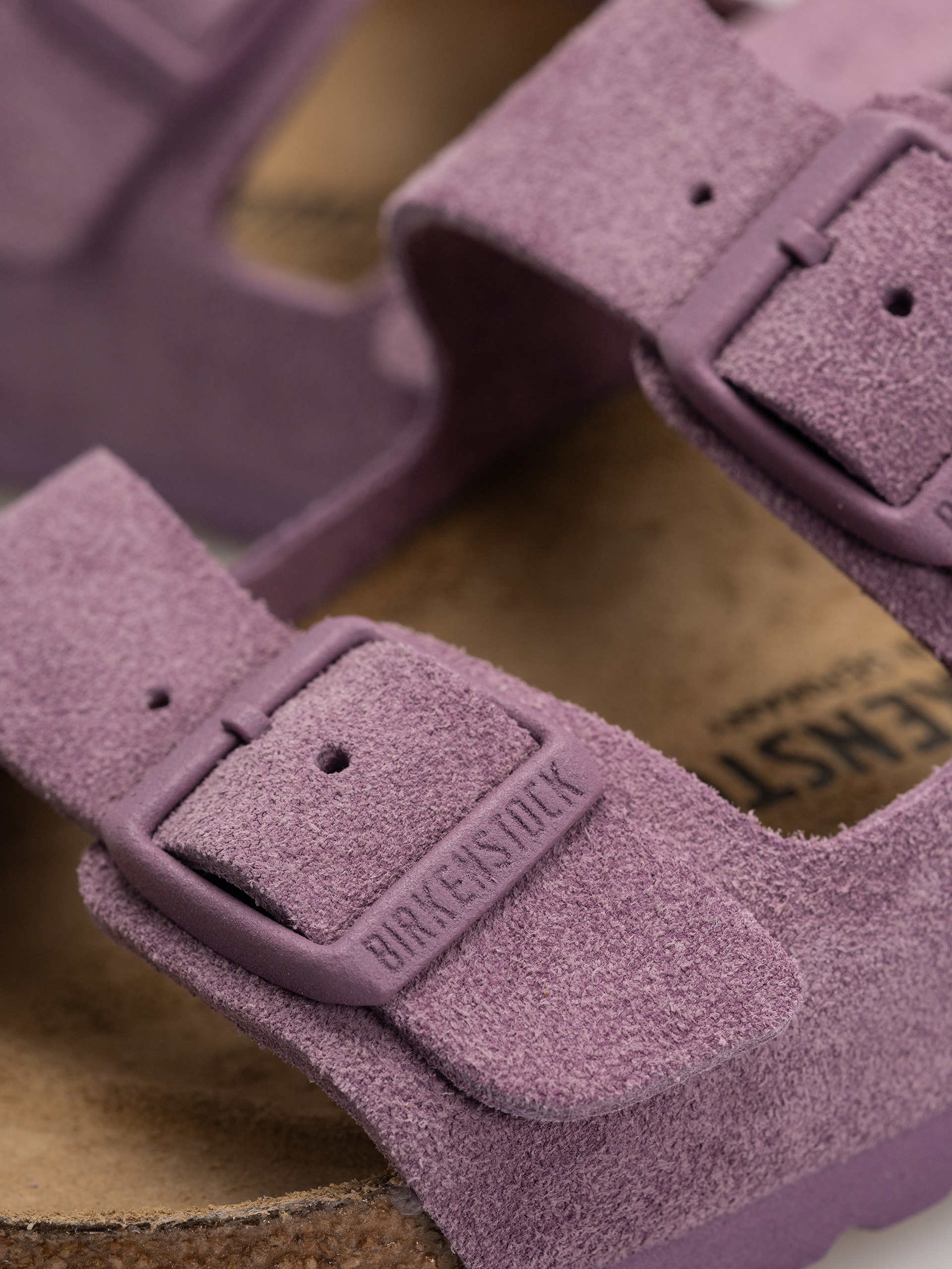 Чехли Birkenstock Arizona Suede Leather Narrow Wmn (mauve)