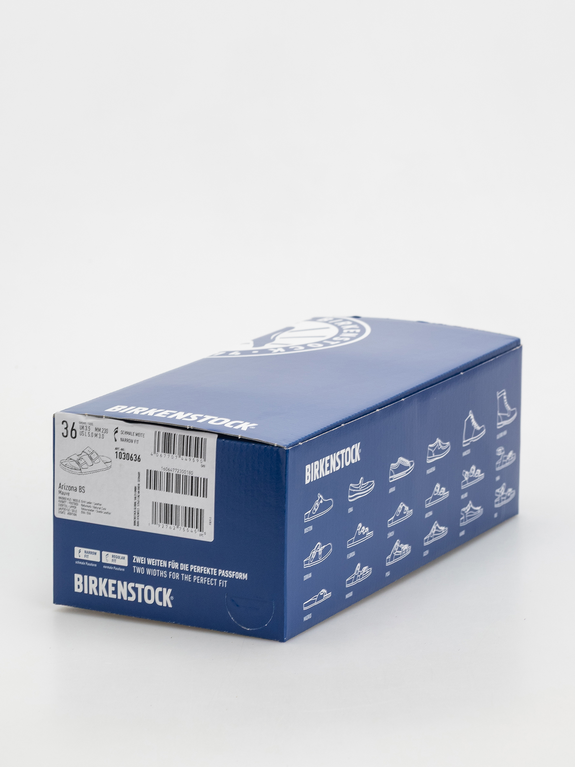 Чехли Birkenstock Arizona Suede Leather Narrow Wmn (mauve)