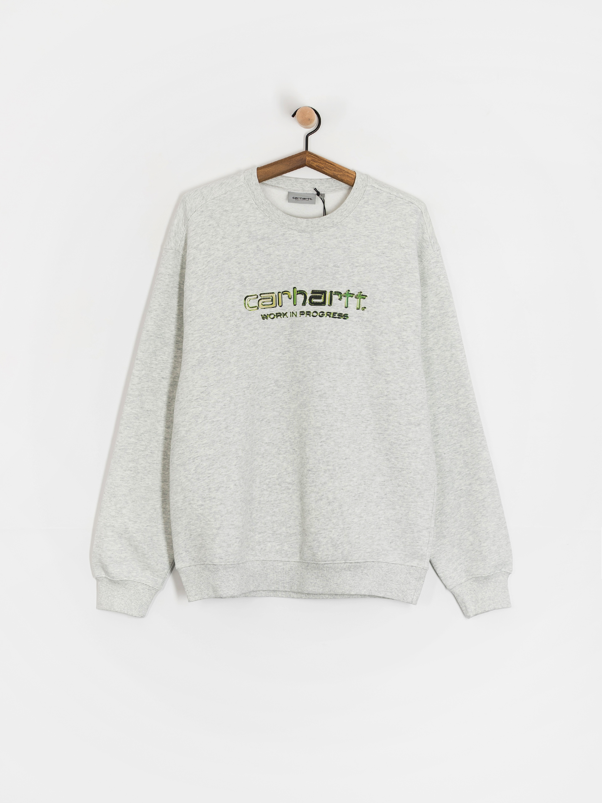 Суитшърт Carhartt WIP Solar Chrome (ash heather)