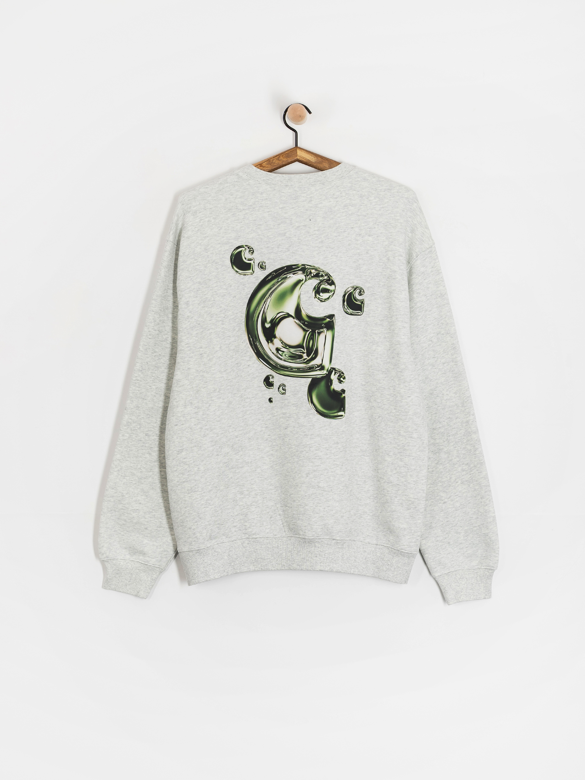 Суитшърт Carhartt WIP Solar Chrome (ash heather)