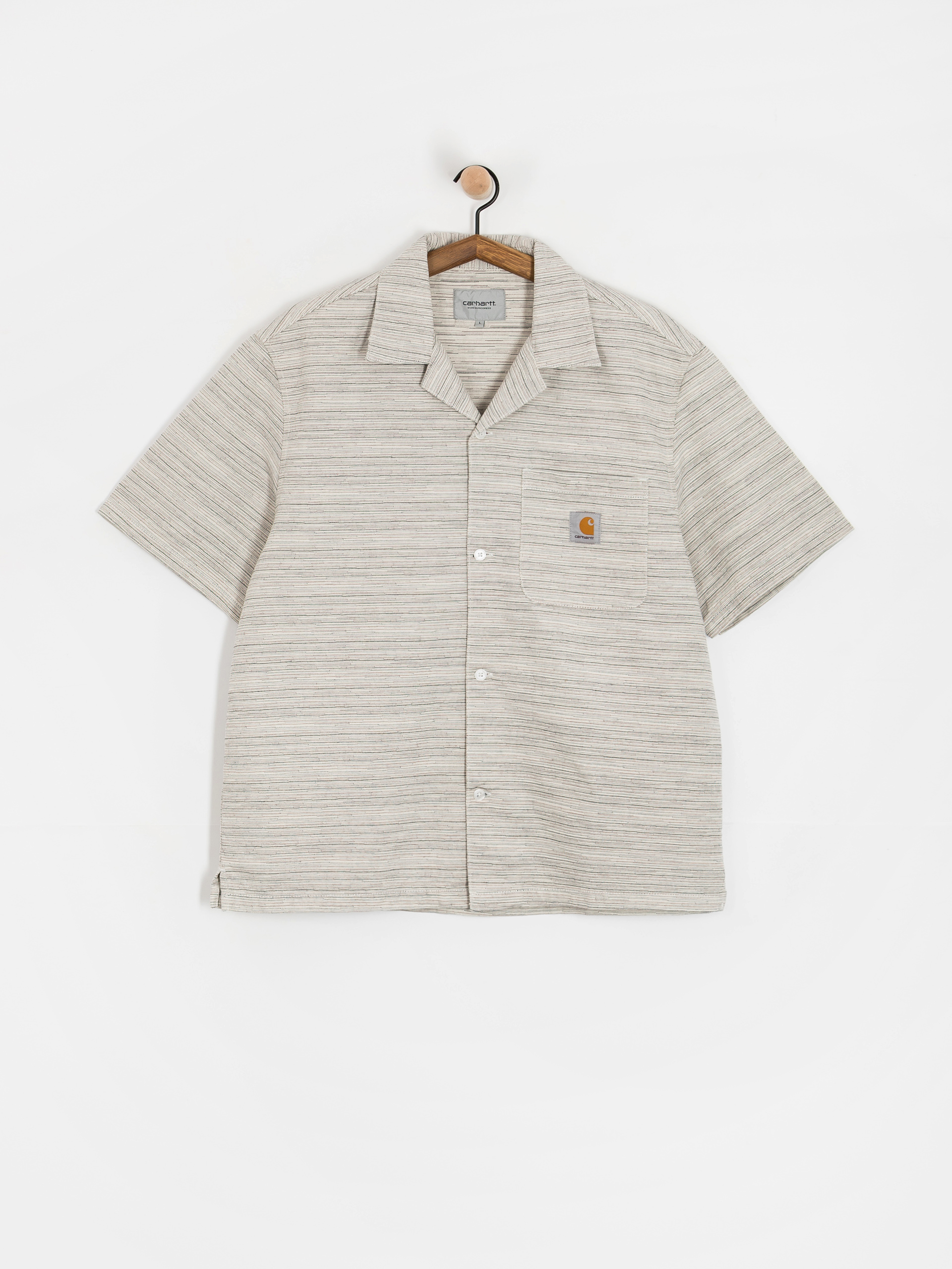 Риза Carhartt WIP Gellar (gellar stripe/wax/rinsed)