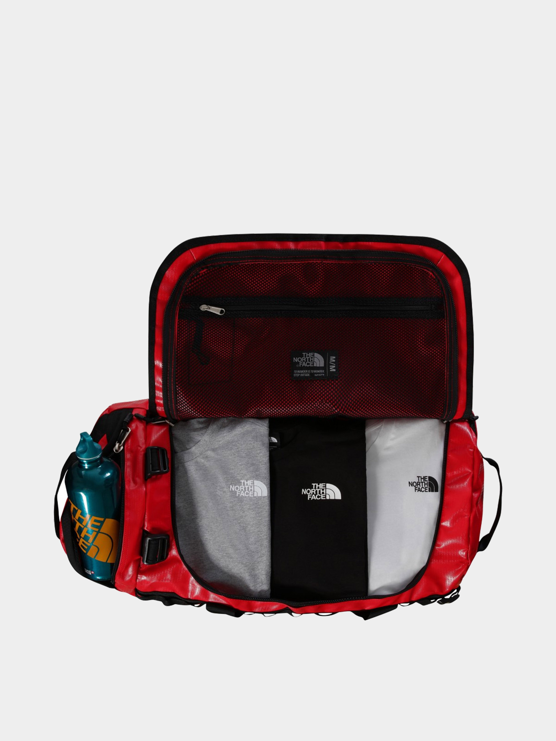 Чанта The North Face Base Camp Duffel M (tnf red tnf black npf)
